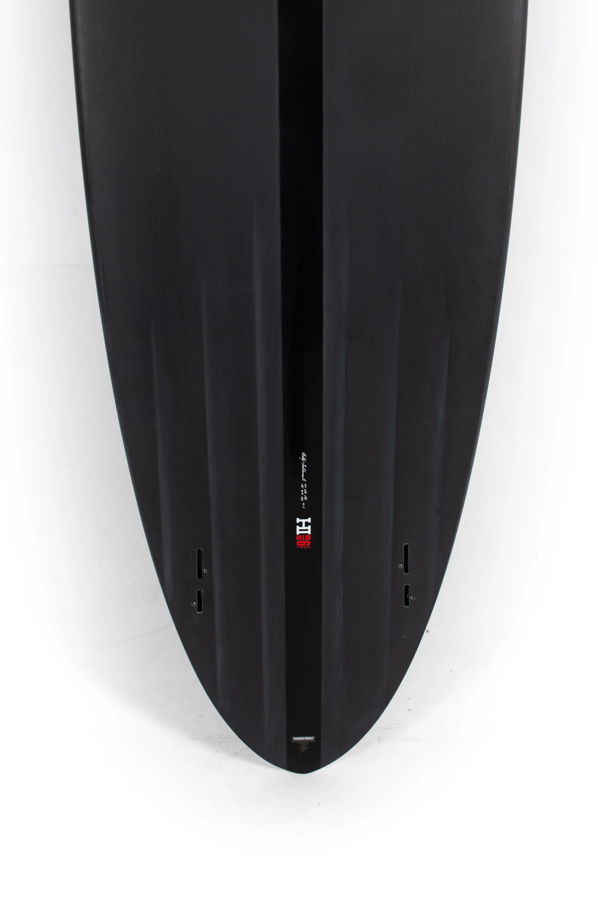 PRE-ORDER | Harley Ingleby Surfboards - Mid 6 - Full Carbon - Thunderbolt Black - 7'6" x 21 x 2 3/4 - 47.9L - Image 8