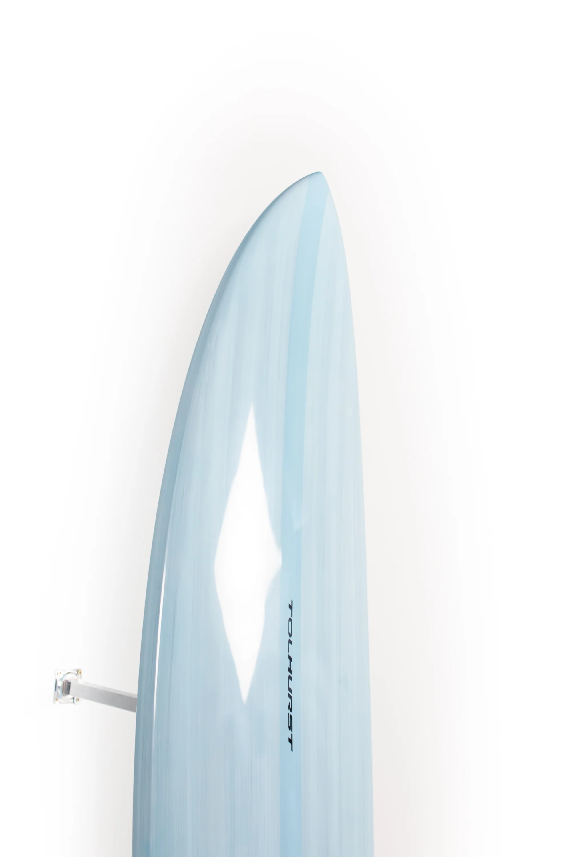 Harley Ingleby Surfboards - Mid 6 - Light Blue - Thunderbolt Red - 7'0" x 20 1/2 x 2 5/8 - 40.3L - Image 6