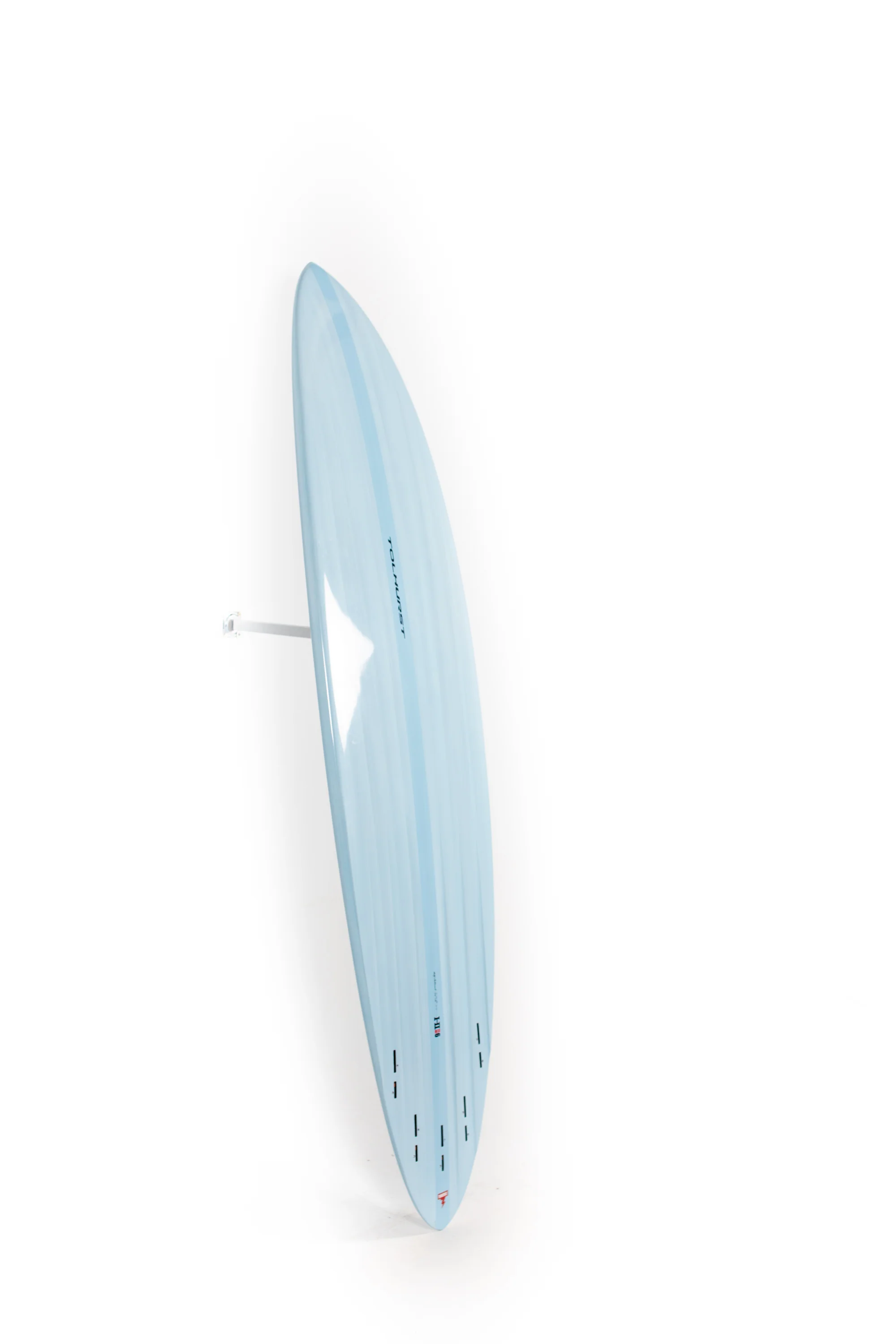 Harley Ingleby Surfboards - Mid 6 - Light Blue - Thunderbolt Red - 7'0" x 20 1/2 x 2 5/8 - 40.3L - Image 8