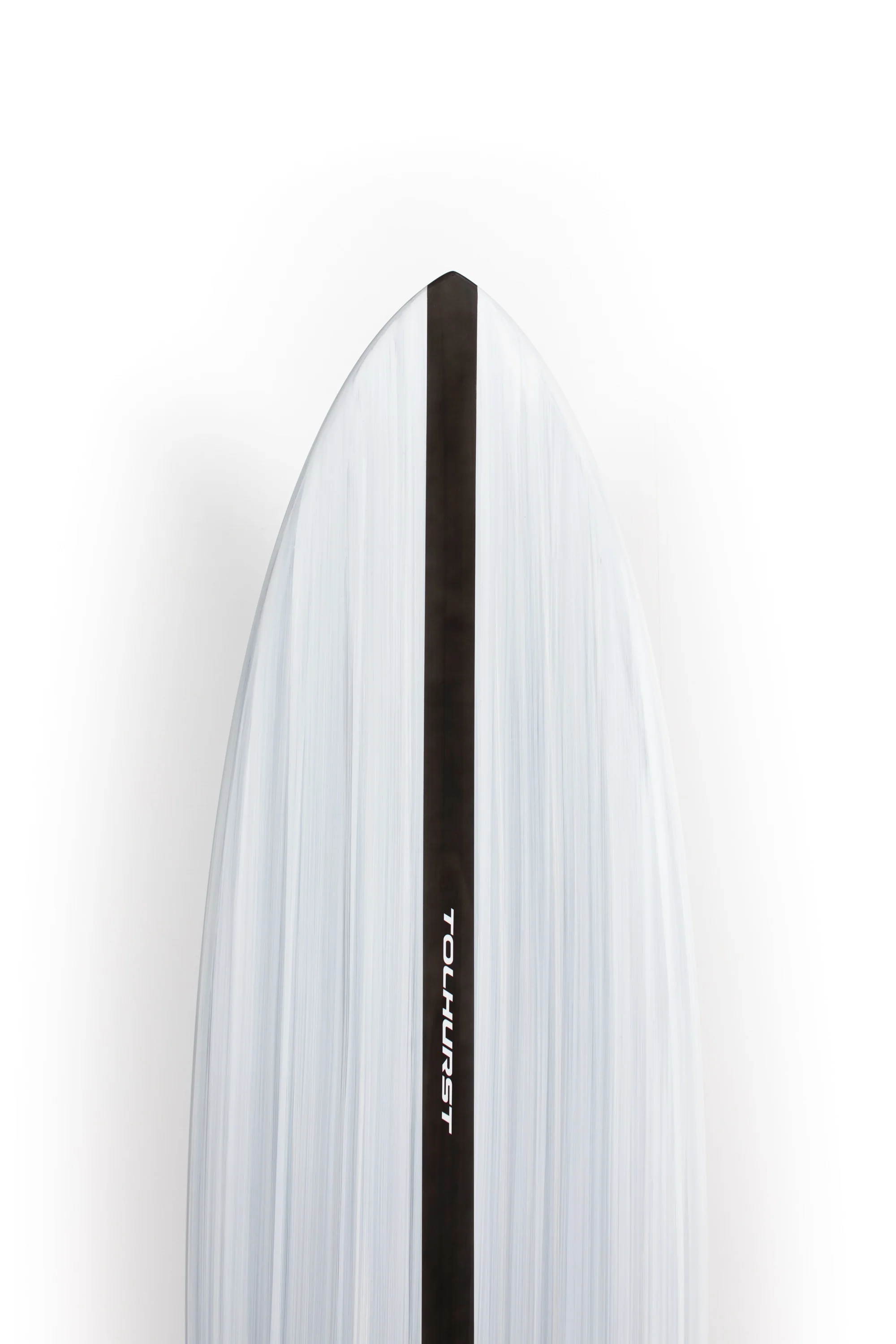 Harley Ingleby Surfboards - Mid 6 Mini - Gray Carbon - Thunderbolt Black - 6'8" x 20 1/4 x 2 11/16 x 39L - Image 3