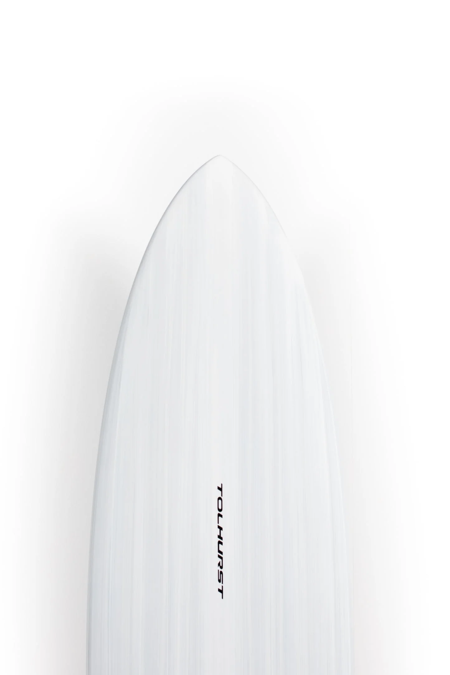 Harley Ingleby Surfboards - Mid 6 Mini - CANDY WHITE - Thunderbolt Red - 6'4" x 20 x 2 5/8 - 36L - Image 3