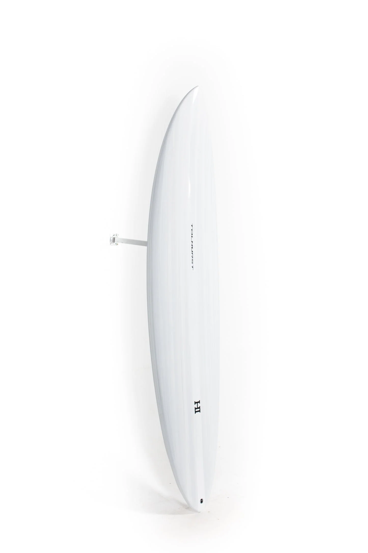 Harley Ingleby Surfboards - Mid 6 Mini - CANDY WHITE - Thunderbolt Red - 6'4" x 20 x 2 5/8 - 36L - Image 5