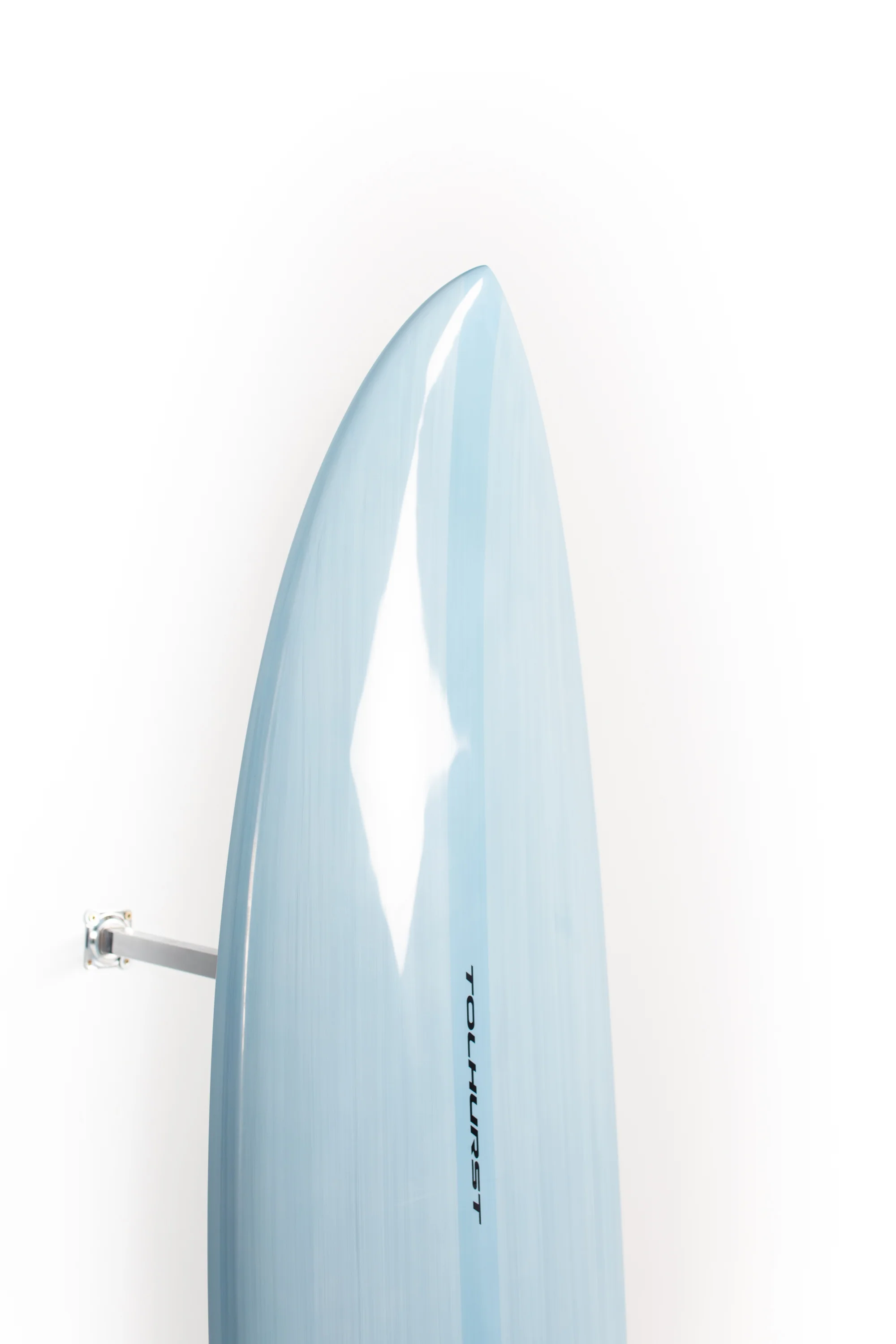 Harley Ingleby Surfboards - Mid 6 Mini - LIGHT BLUE - Thunderbolt Red - 6'4" x 20 x 2 5/8 - 36L - Image 6