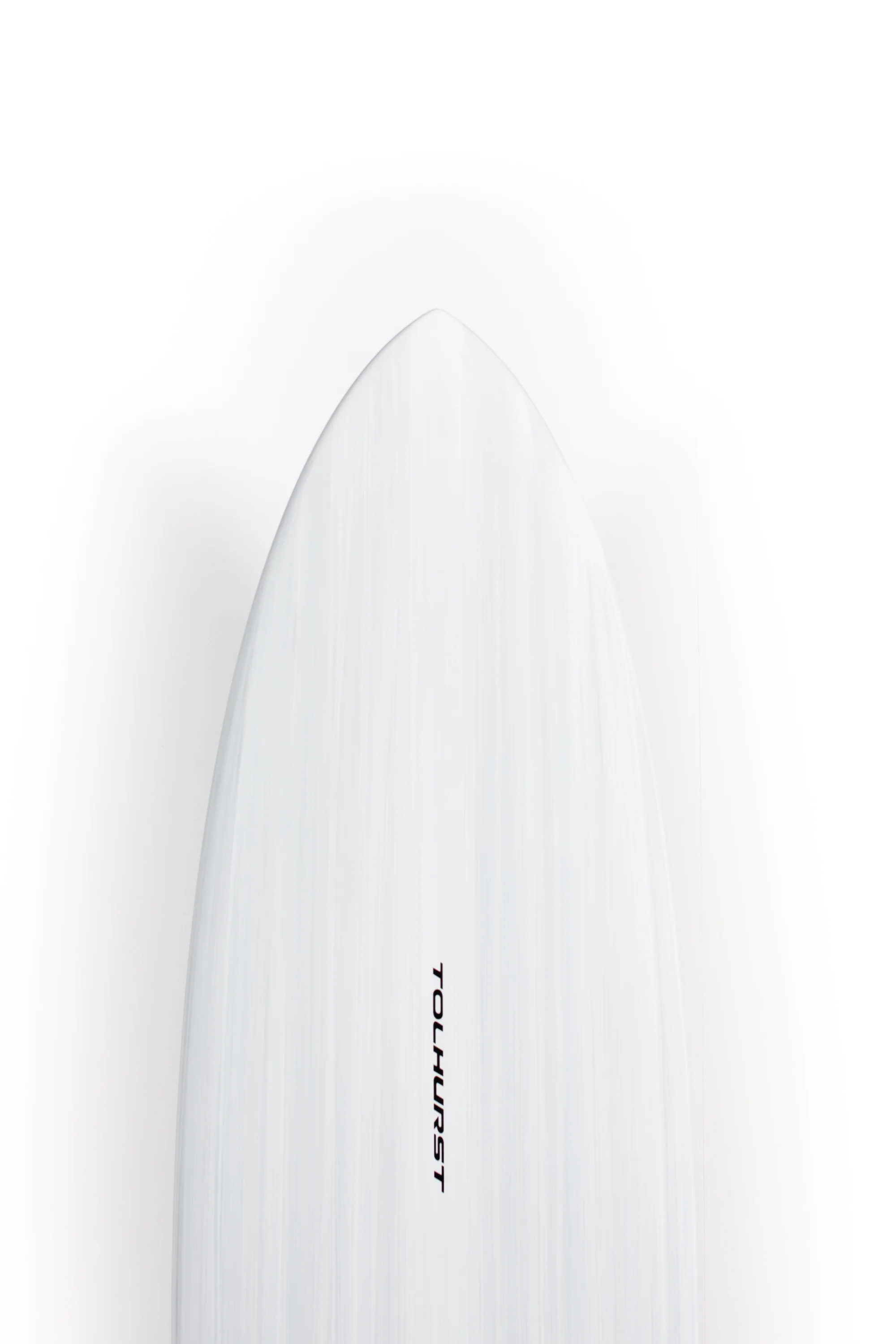 Harley Ingleby Surfboards - Mid 6 Mini - CANDY WHITE - Thunderbolt Red - 6'8" x 20 1/4 x 2 11/16 x 39L - Image 3