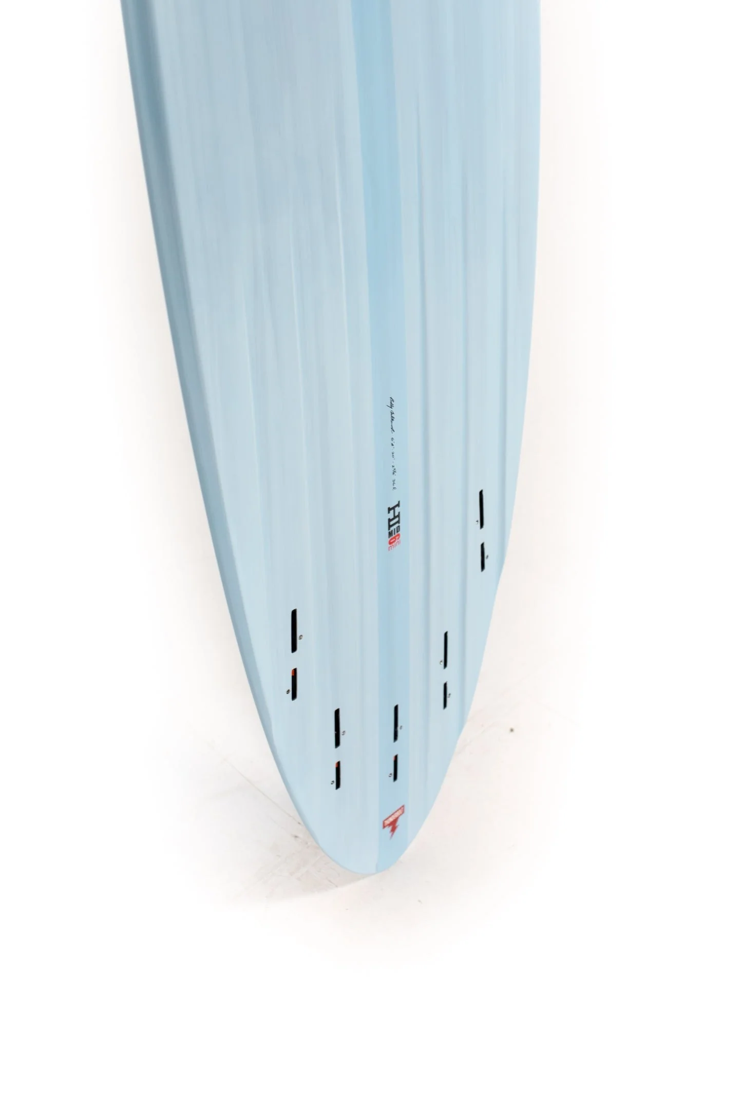 Harley Ingleby Surfboards - Mid 6 Mini - LIGHT BLUE - Thunderbolt Red - 6'8" x 20 1/4x 2 11/16 x 39L - Image 10