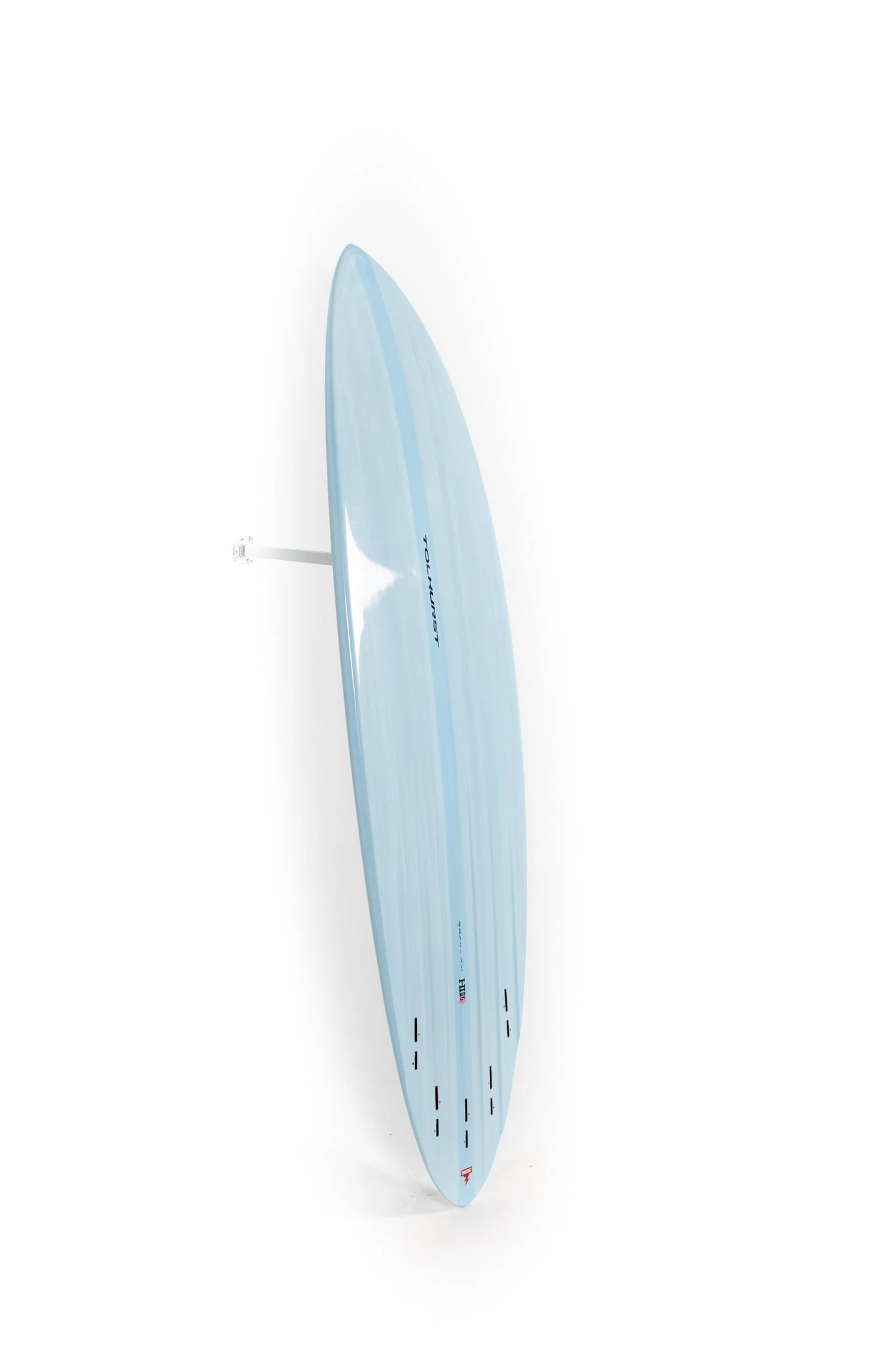 Harley Ingleby Surfboards - Mid 6 Mini - LIGHT BLUE - Thunderbolt Red - 6'8" x 20 1/4x 2 11/16 x 39L - Image 9