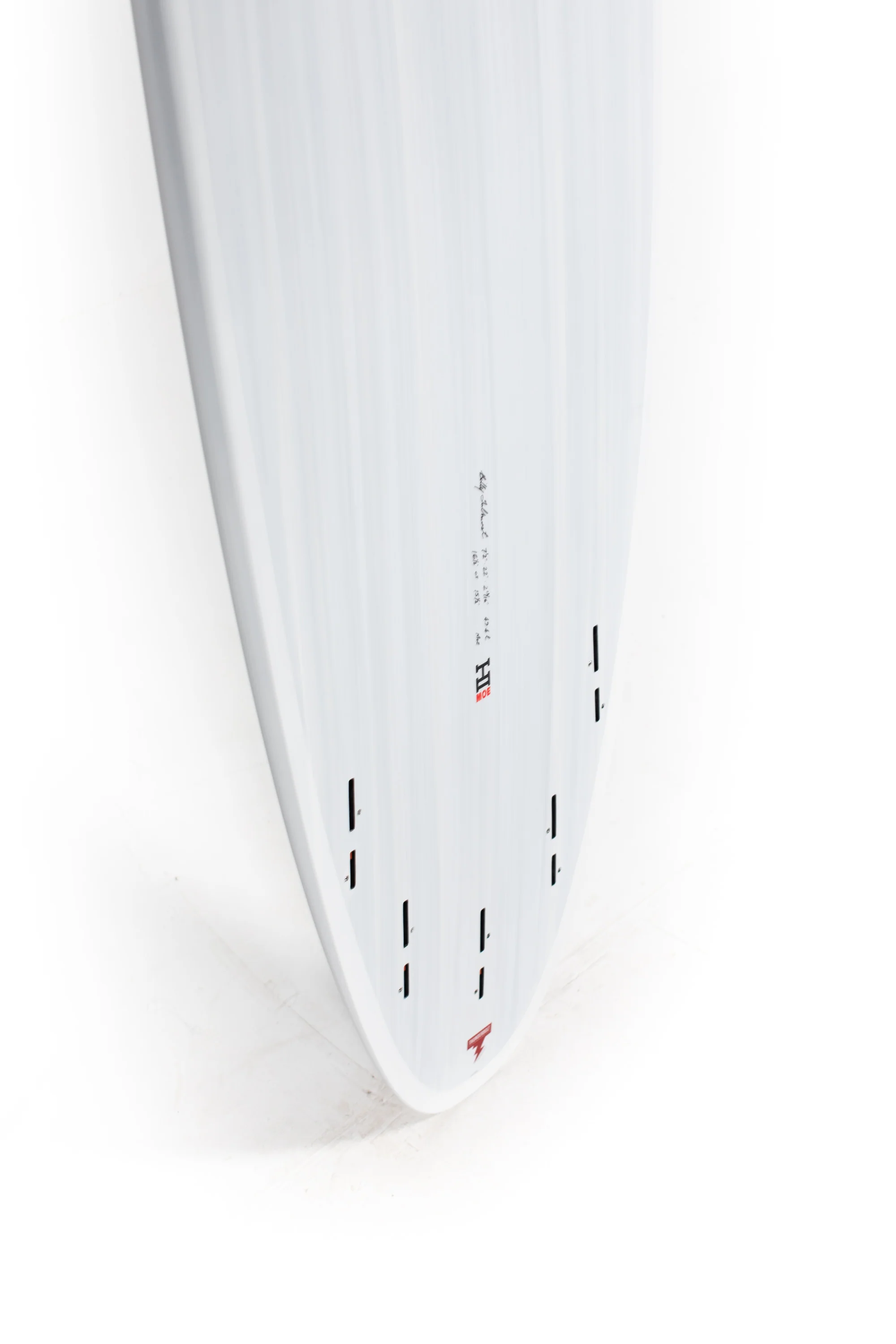 Harley Ingleby Surfboards - Moe - Candy White - Thunderbolt Black - 7'2" x 22 x 2 13/16 - 49.4L - Image 10