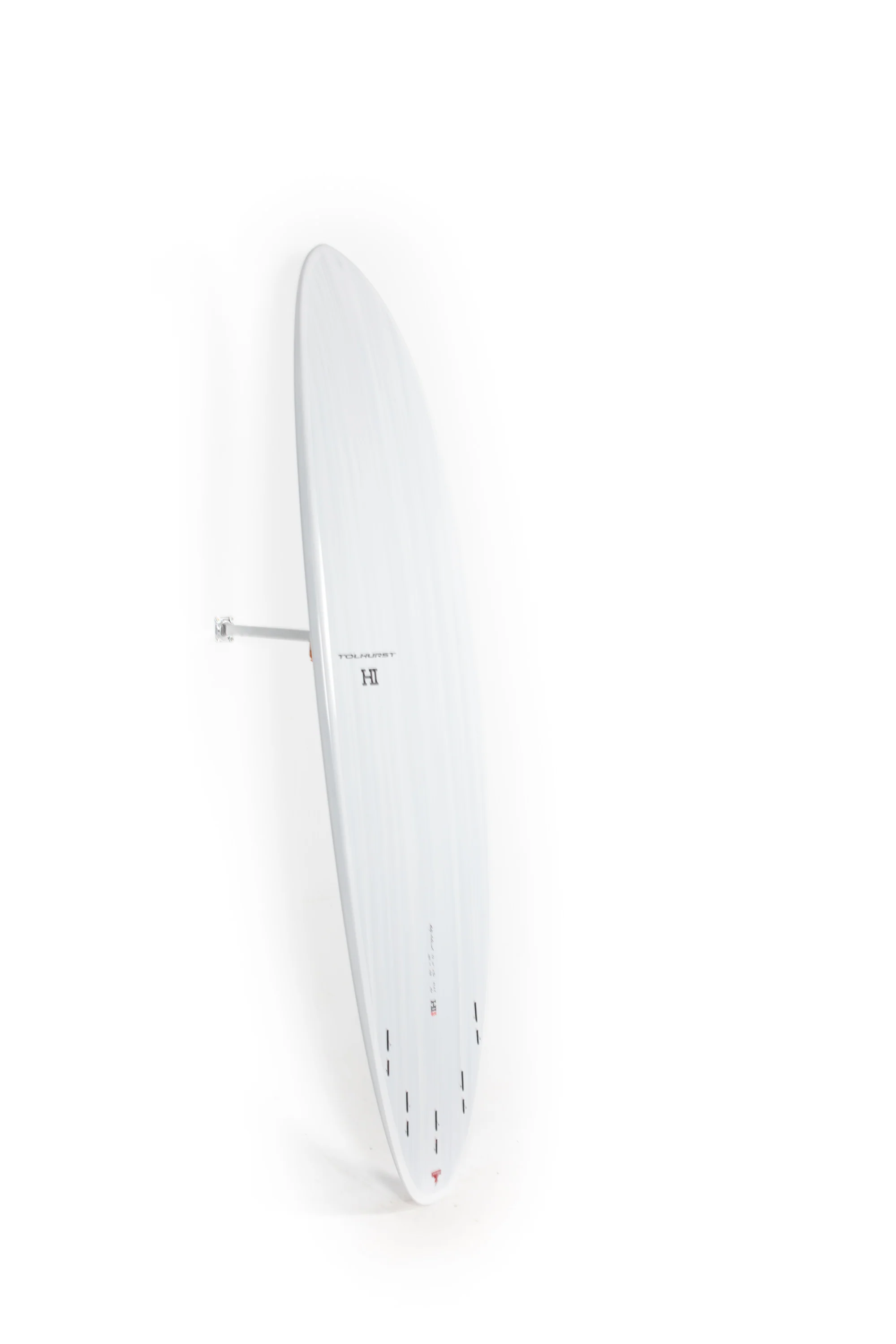 Harley Ingleby Surfboards - Moe - Candy White - Thunderbolt Black - 7'2" x 22 x 2 13/16 - 49.4L - Image 9
