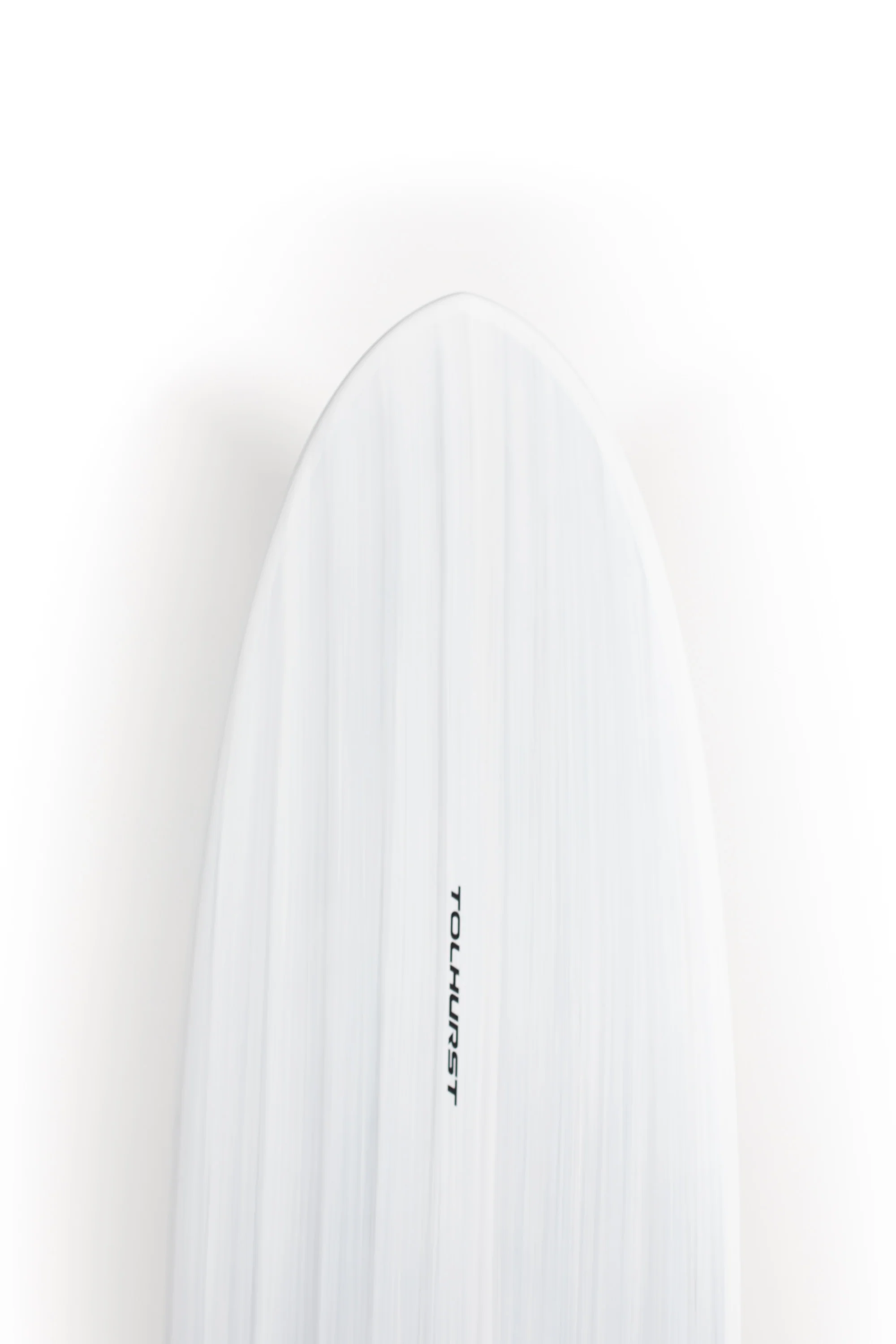 Harley Ingleby Surfboards - Moe - Candy White - Thunderbolt Black - 7'4" - 22 1/2" x 2 7/8" - 52.9L - Image 3