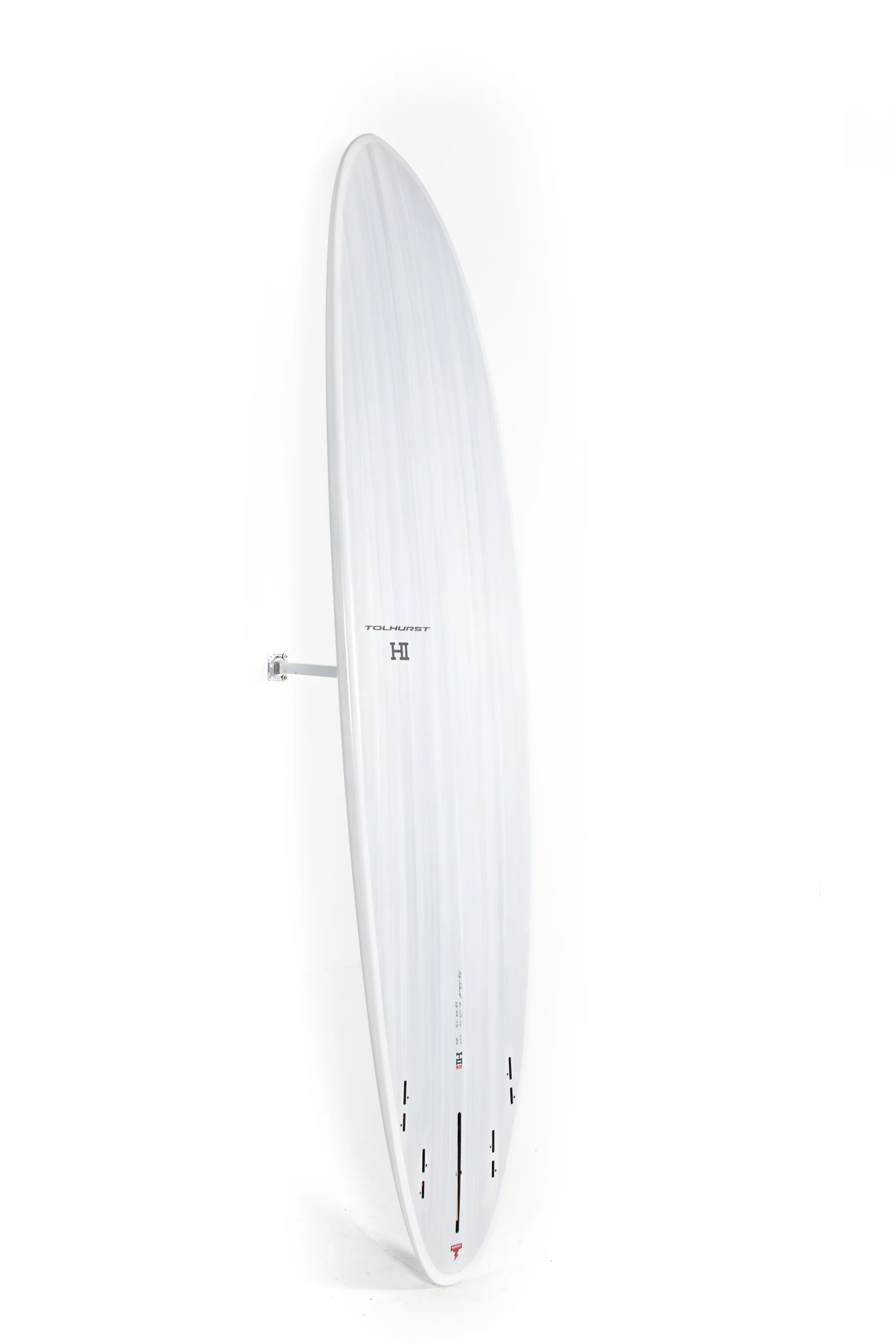 Harley Ingleby Surfboards - Moe - Candy White - Thunderbolt Black - 8'0" x 22 5/8" x 3 1/16" - 61.2L - Image 9