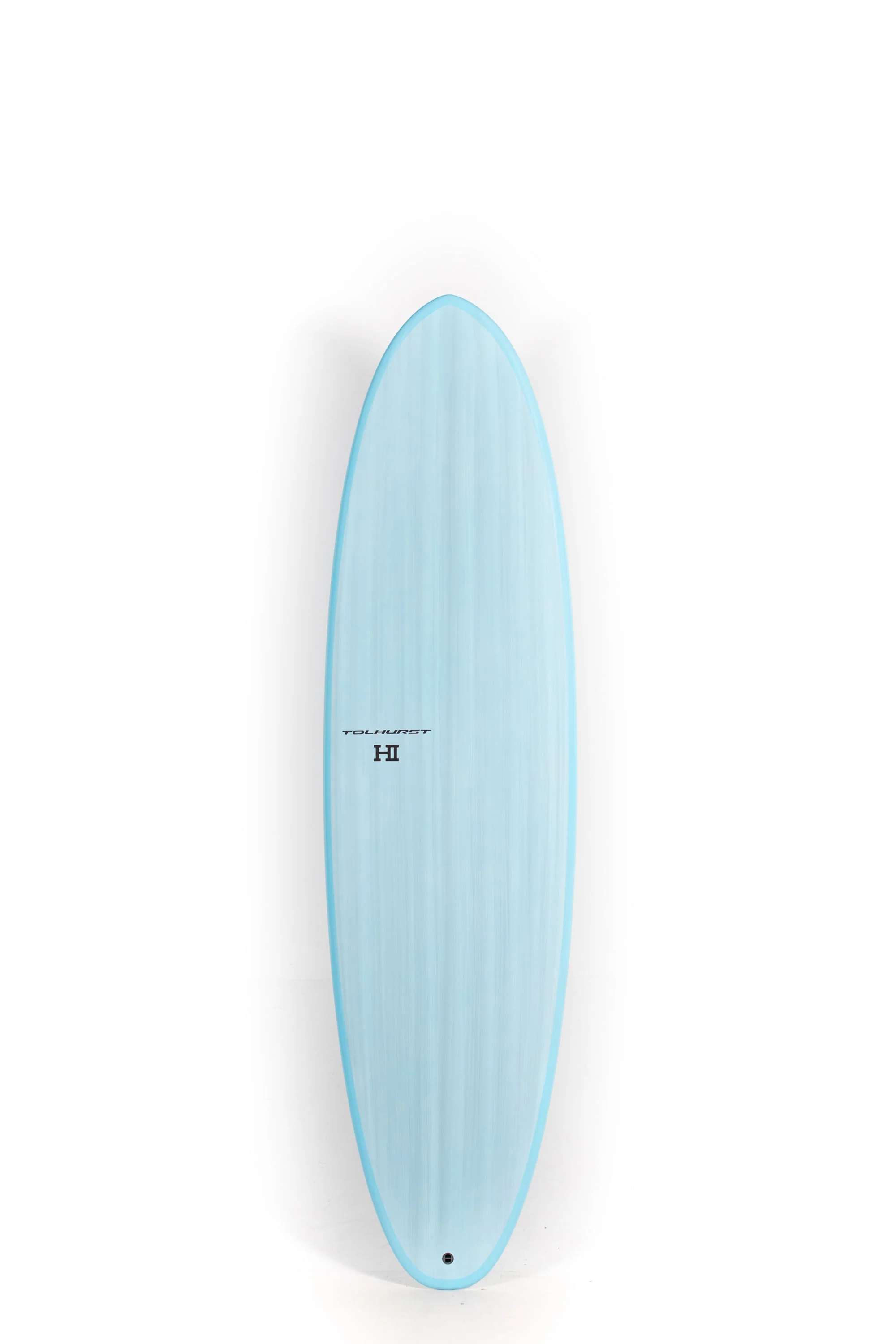 Harley Ingleby Surfboards - Moe - Light Blue - Thunderbolt Red - 7'2" x 22 x 2 13/16 - 49.4L