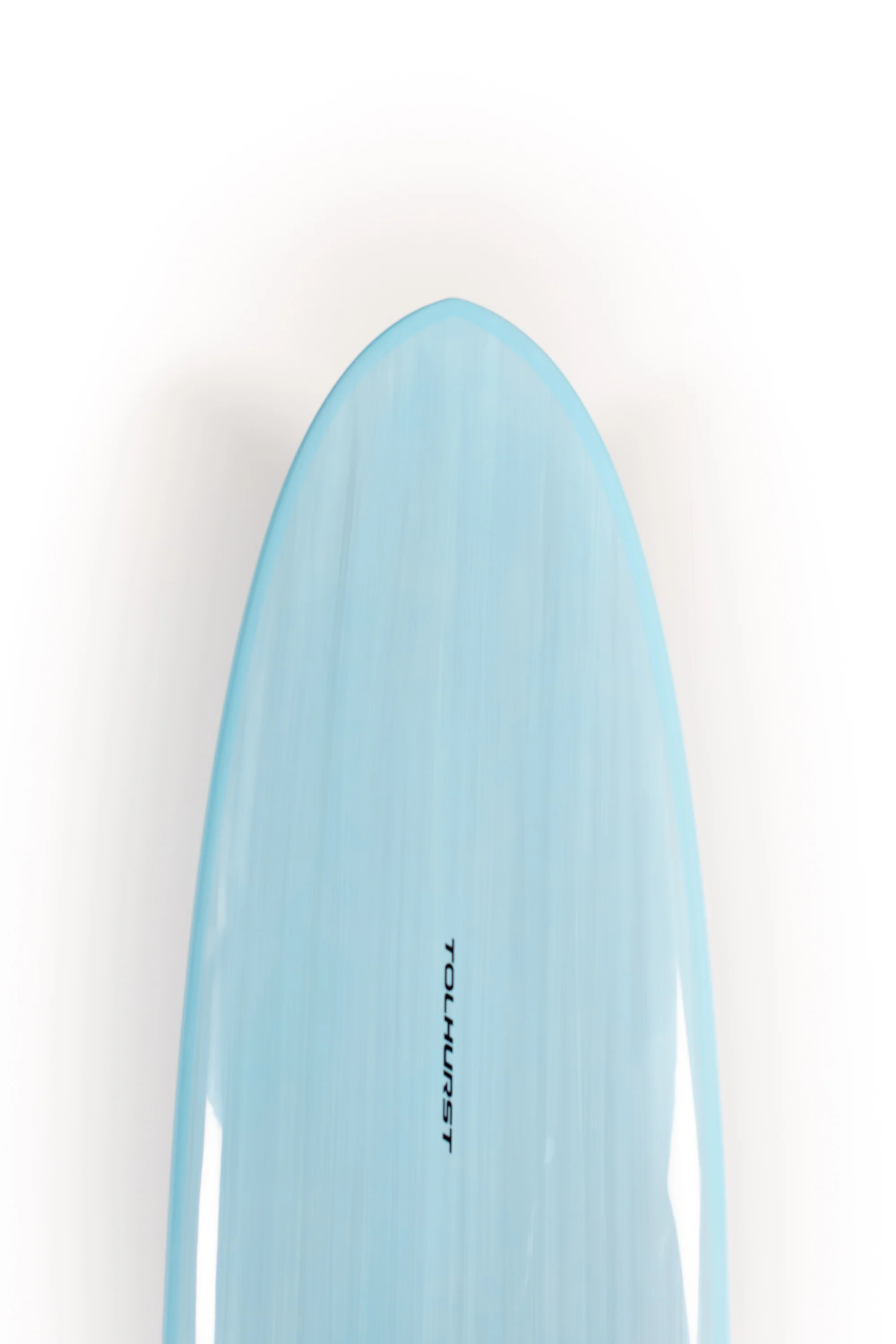 Harley Ingleby Surfboards - Moe - Light Blue - Thunderbolt Red - 8'0" x 22 5/8" x 3 1/16" - 61.2L - Image 3