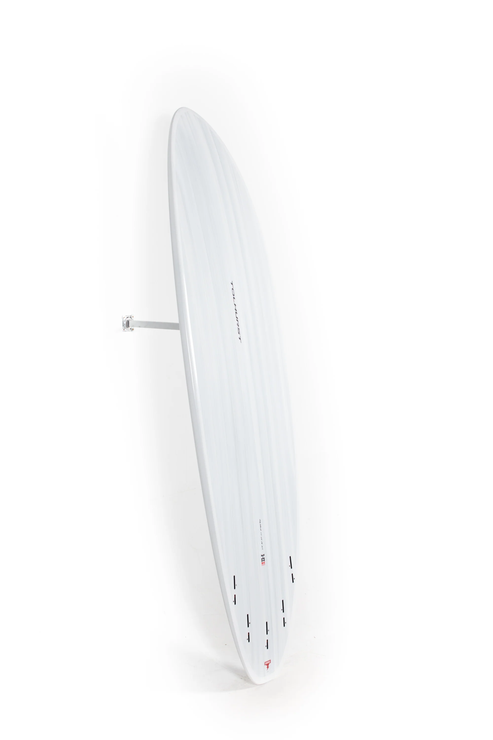 Harley Ingleby Surfboards - Moe Mini - Candy White - Thunderbolt Black - 6'10" x 21 1/2" x 2 3/4" - 45L - Image 9