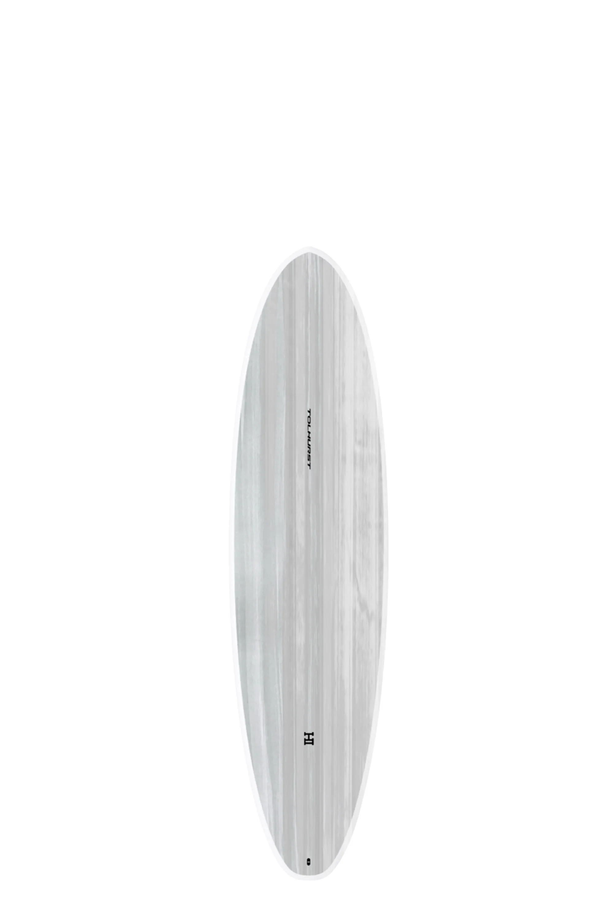 Harley Ingleby Surfboards - Moe Mini - Candy White - Thunderbolt Black - 6'6" x 21 1/2" x 2 5/8" - 41L