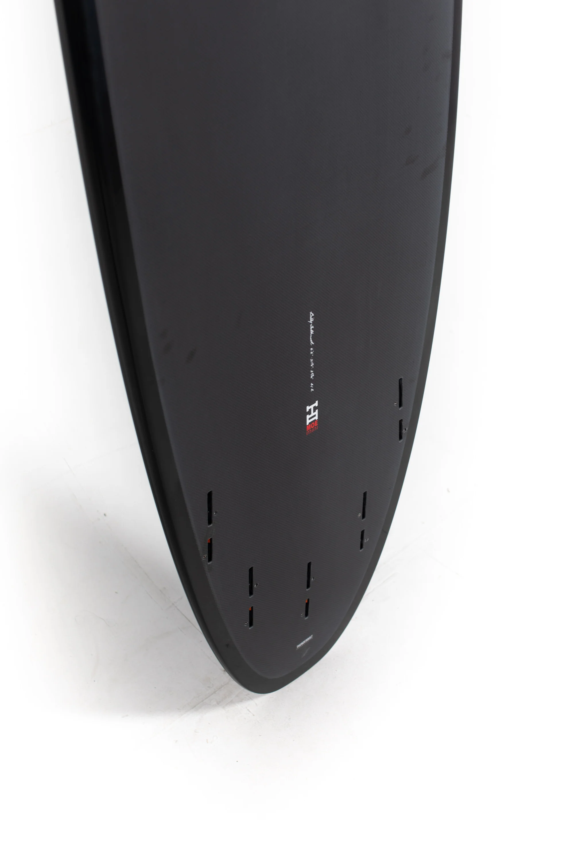 Harley Ingleby Surfboards - Moe Mini - Full Carbon - Thunderbolt Black - 6'6" x 21 1/2" x 2 5/8" - 41L - Image 10