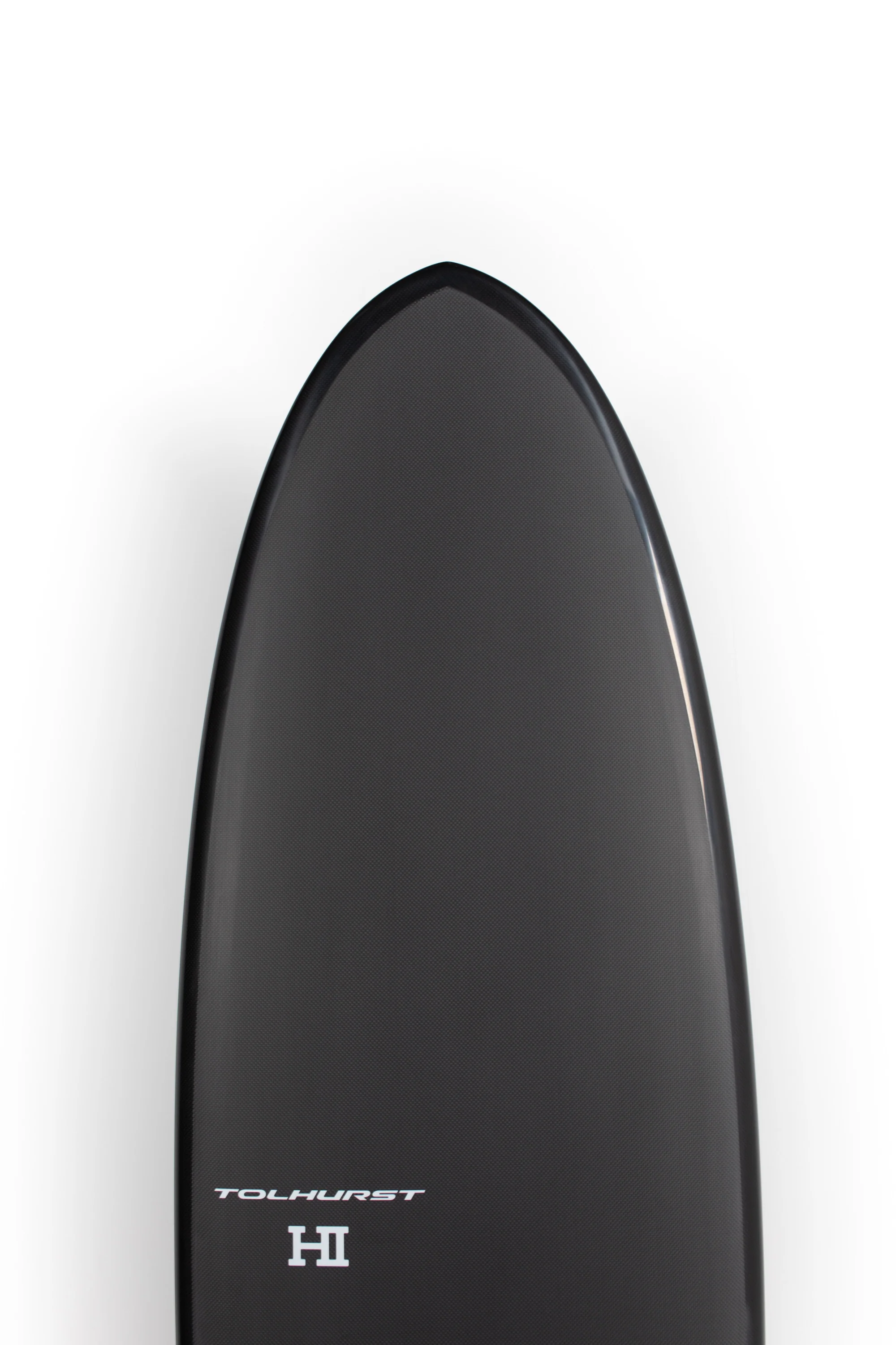 Harley Ingleby Surfboards - Moe Mini - Full Carbon - Thunderbolt Black - 6'6" x 21 1/2" x 2 5/8" - 41L - Image 3
