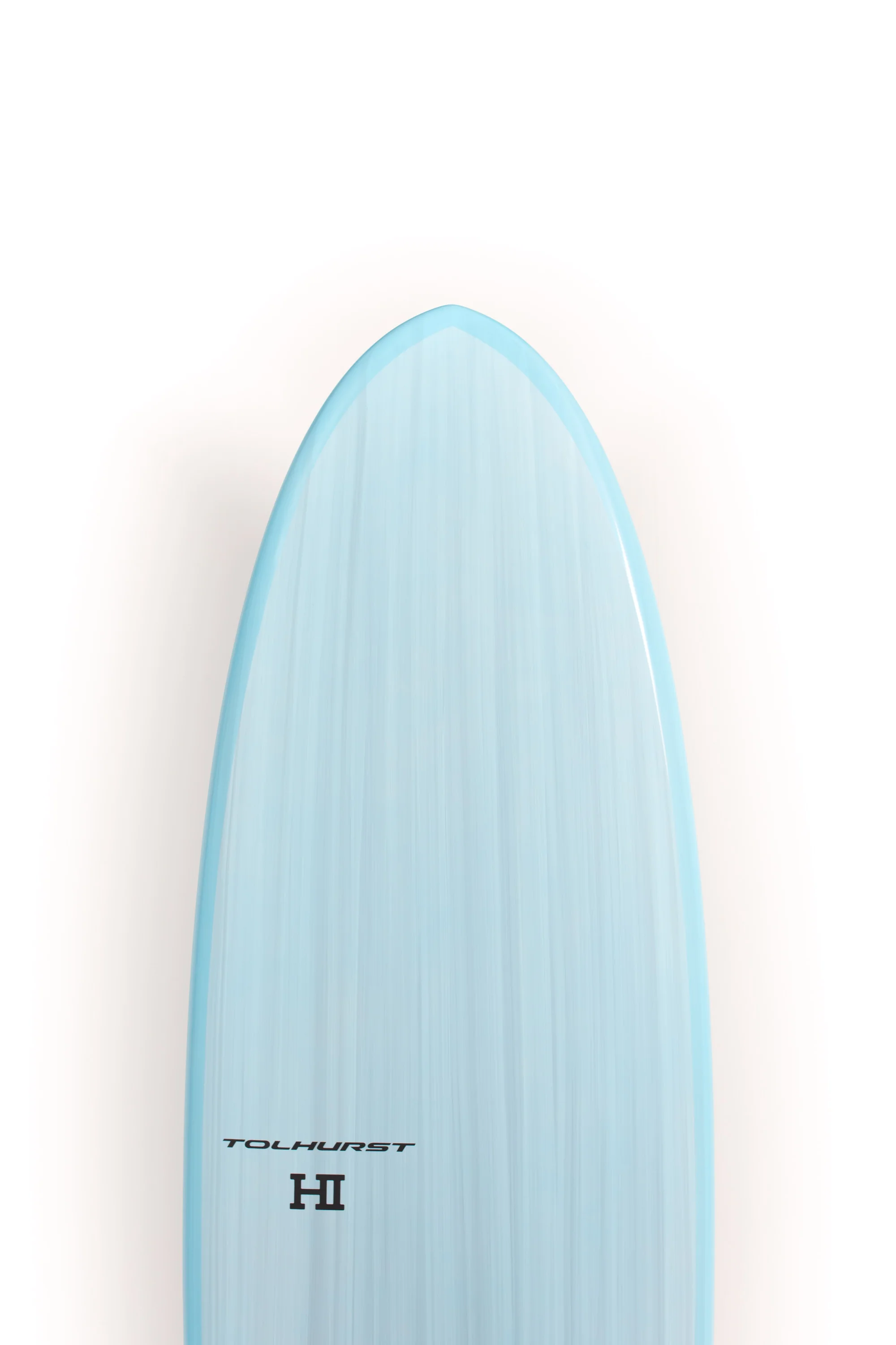 Harley Ingleby Surfboards - Moe Mini - Light Blue - Thunderbolt Red - 6'6" x 21 1/2" x 2 5/8" - 41L - Image 3
