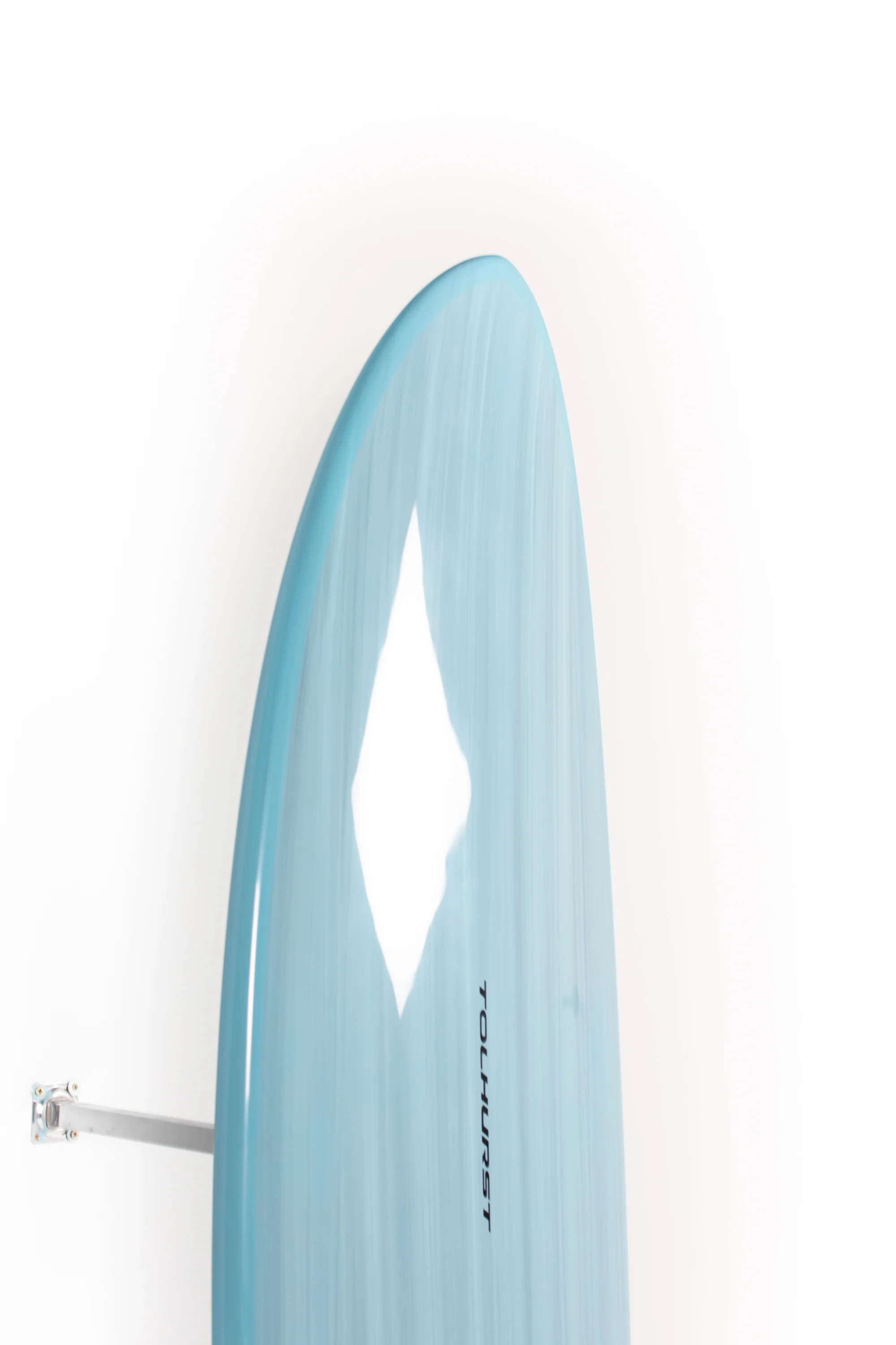 Harley Ingleby Surfboards - Moe Mini - Light Blue - Thunderbolt Red - 6'10" x 21 1/2" x 2 3/4" - 45L - Image 6