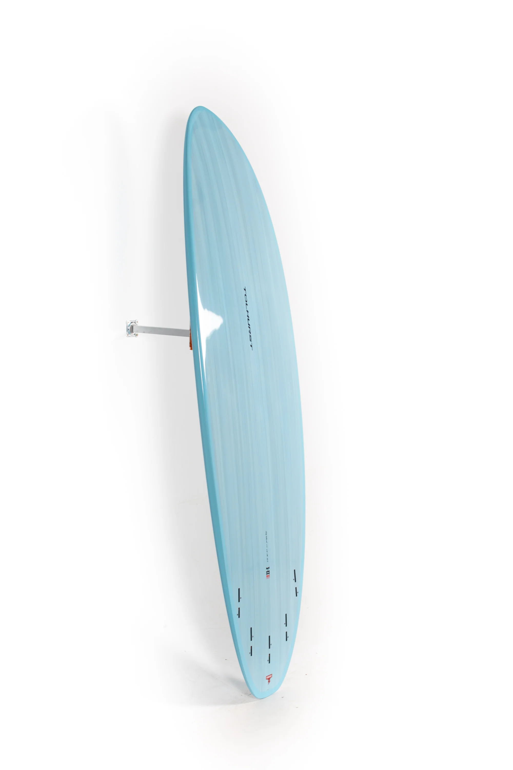 Harley Ingleby Surfboards - Moe Mini - Light Blue - Thunderbolt Red - 6'10" x 21 1/2" x 2 3/4" - 45L - Image 9