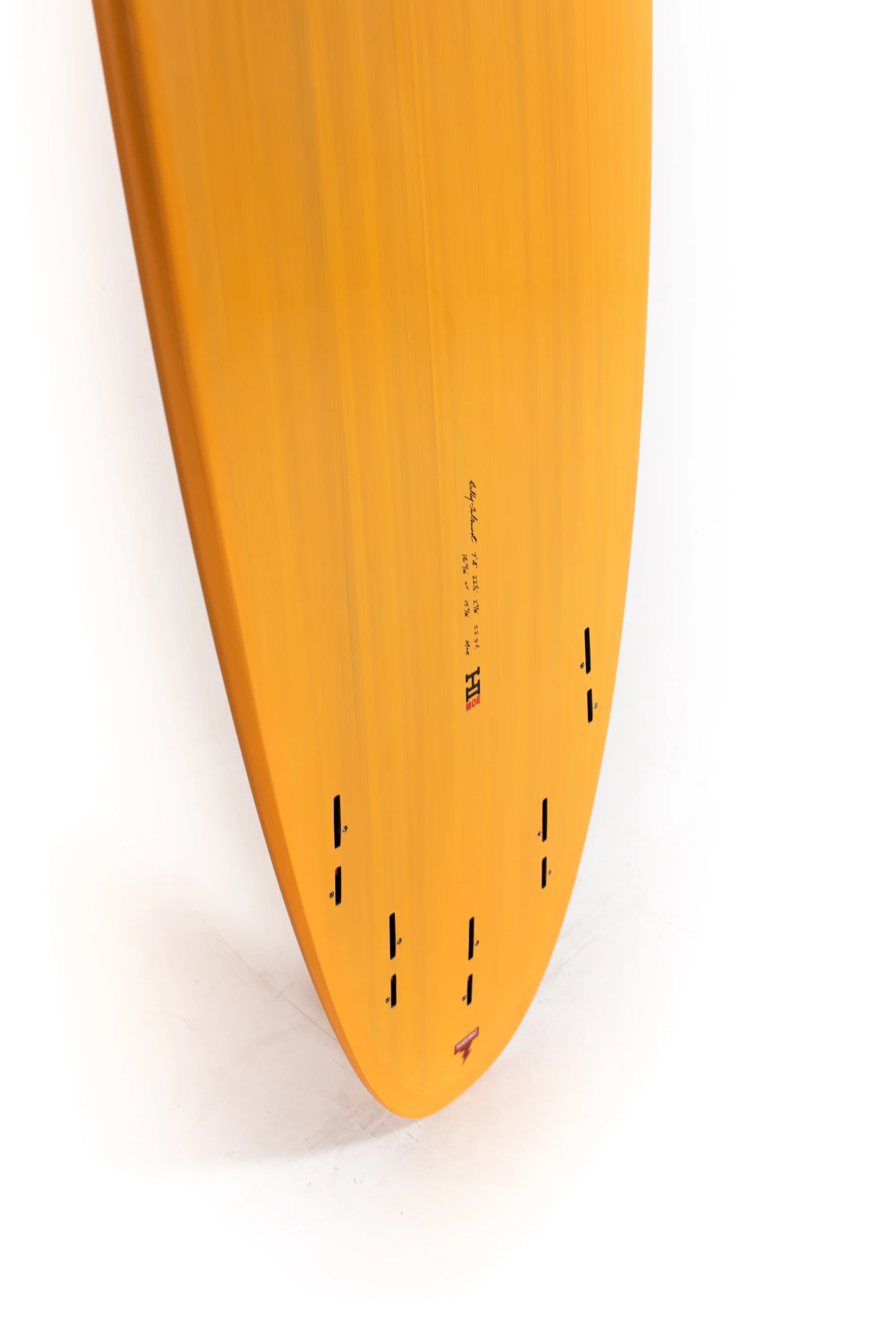 Harley Ingleby Surfboards - Moe - Orange - Thunderbolt Red - 7'4" - 22 1/2" x 2 7/8" - 52.9L - Image 10