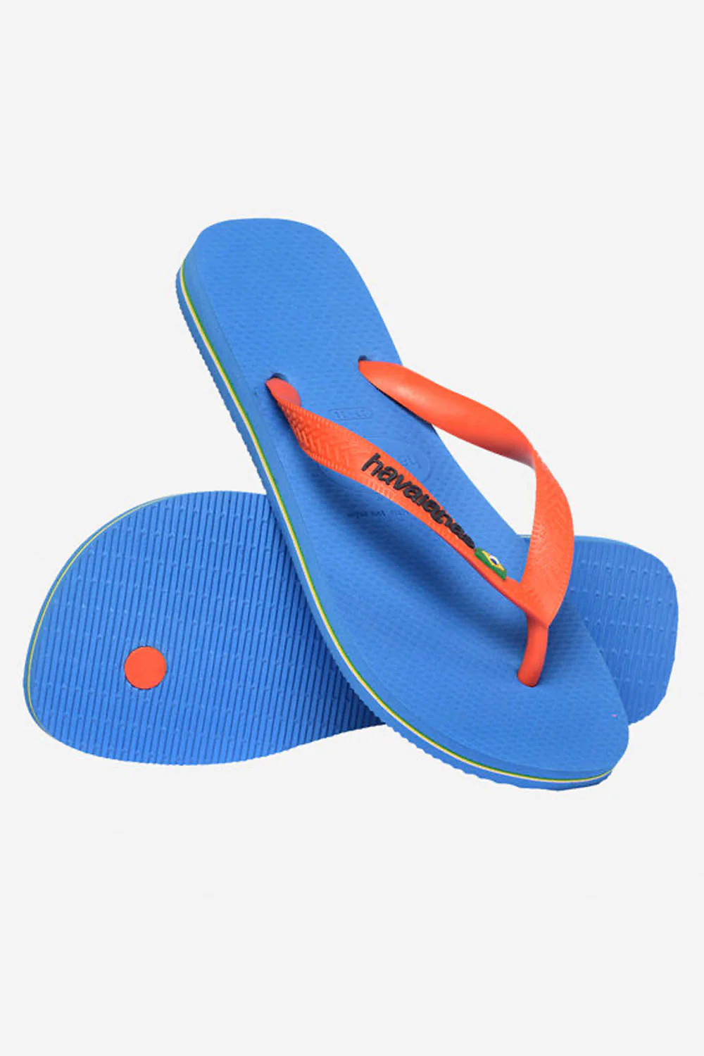 HAVAIANAS - BRASIL LOGO - BLUE ORANGE - WOMAN - Image 3
