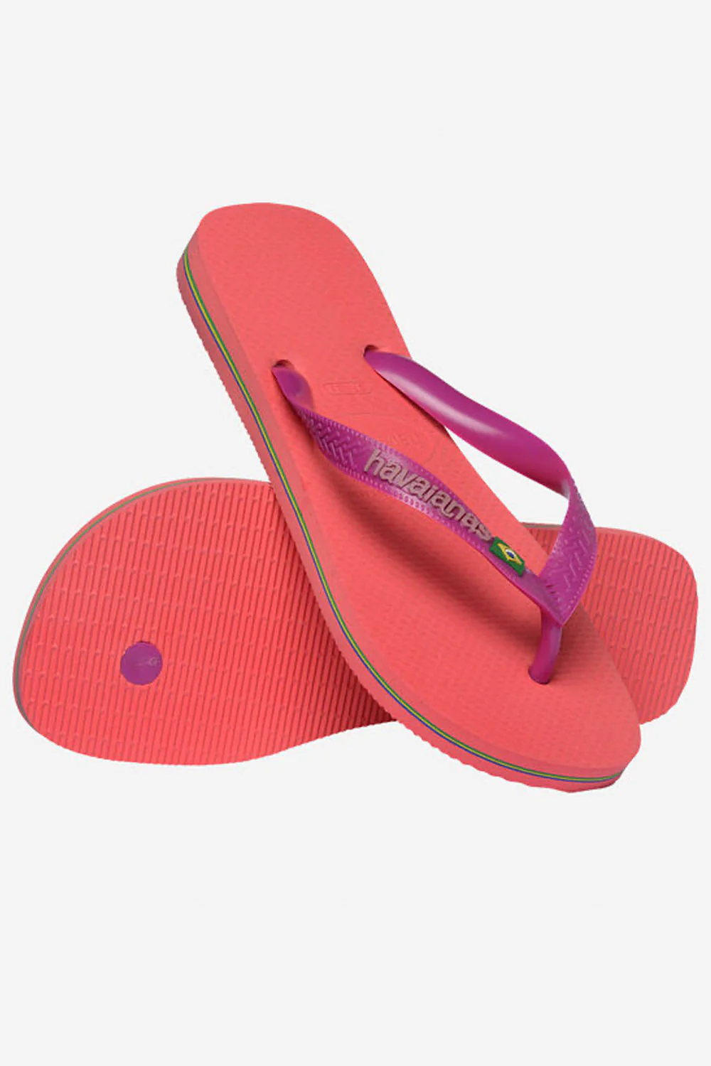 HAVAIANAS - BRASIL LOGO - CORAL PINK - WOMAN - Image 3