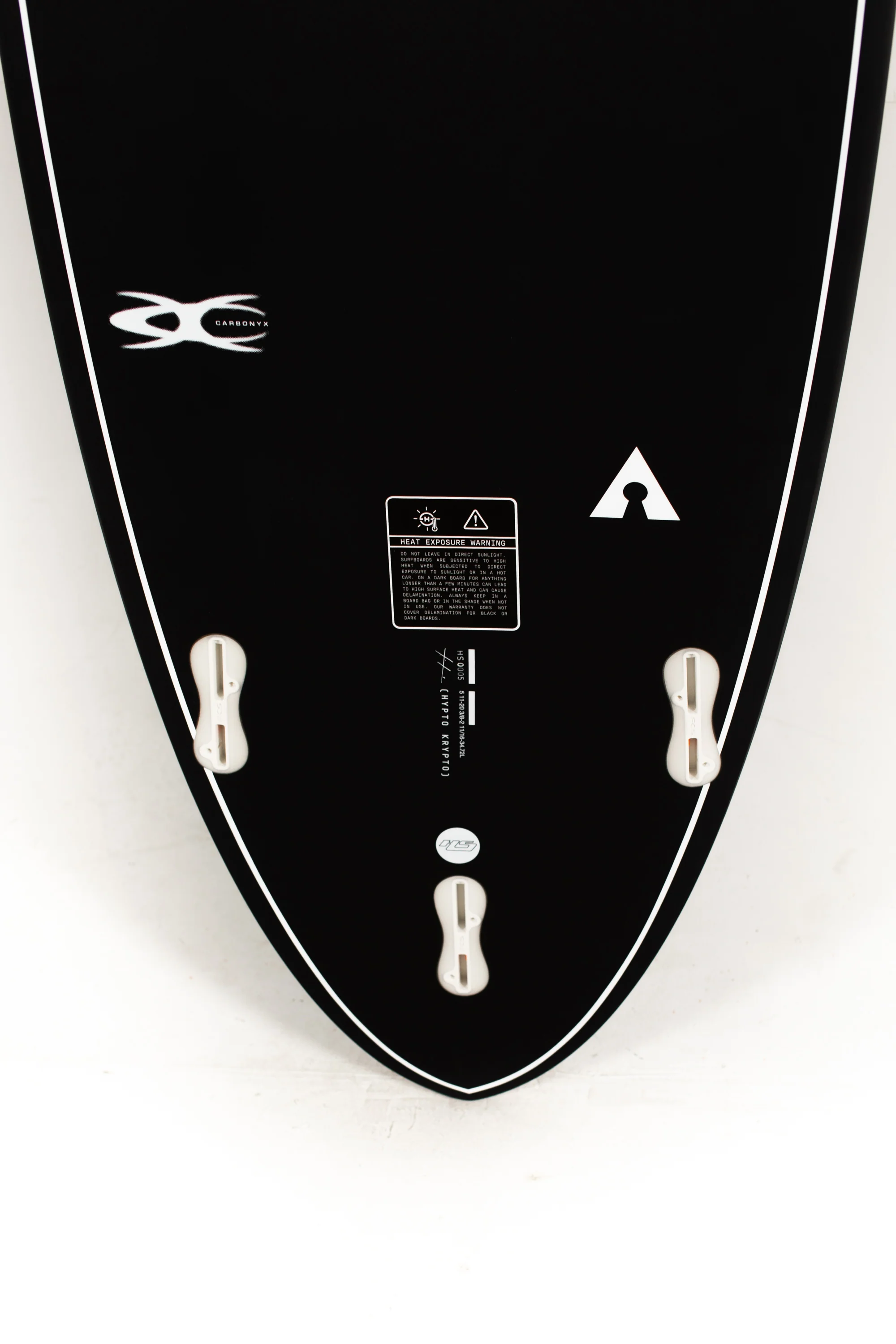 HAYDEN SHAPES SURFBOARDS - HYPTO KRYPTO CARBONYX - FCS II - 5'11" x 20 3/8 x 2 11/16 - 34.72L - Image 8