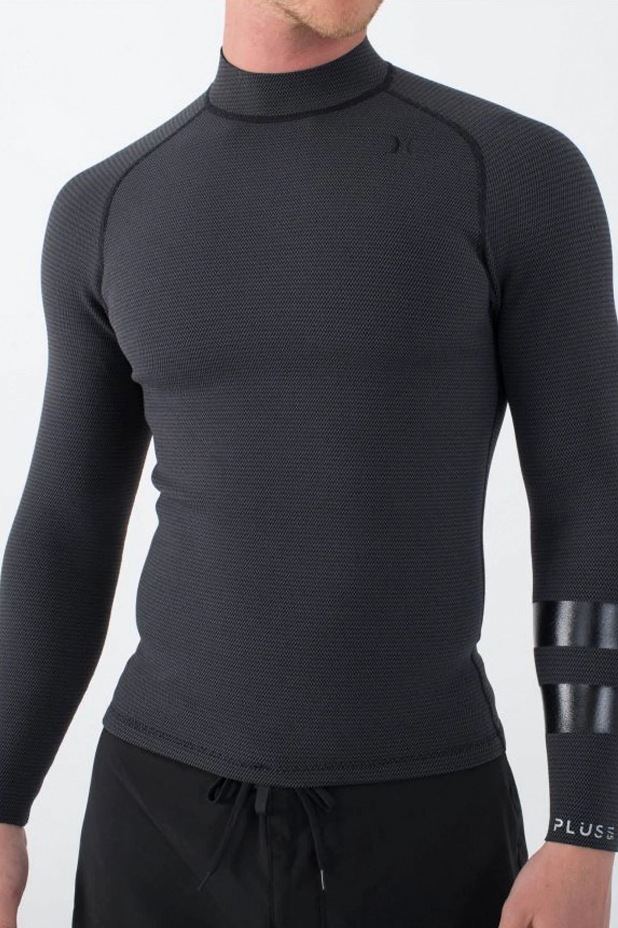 HURLEY - PLUS JACKETS TEXTURE - 1.5/1MM - LONG SLEEVE - BLACK/GRAPHITE - MAN - Image 4