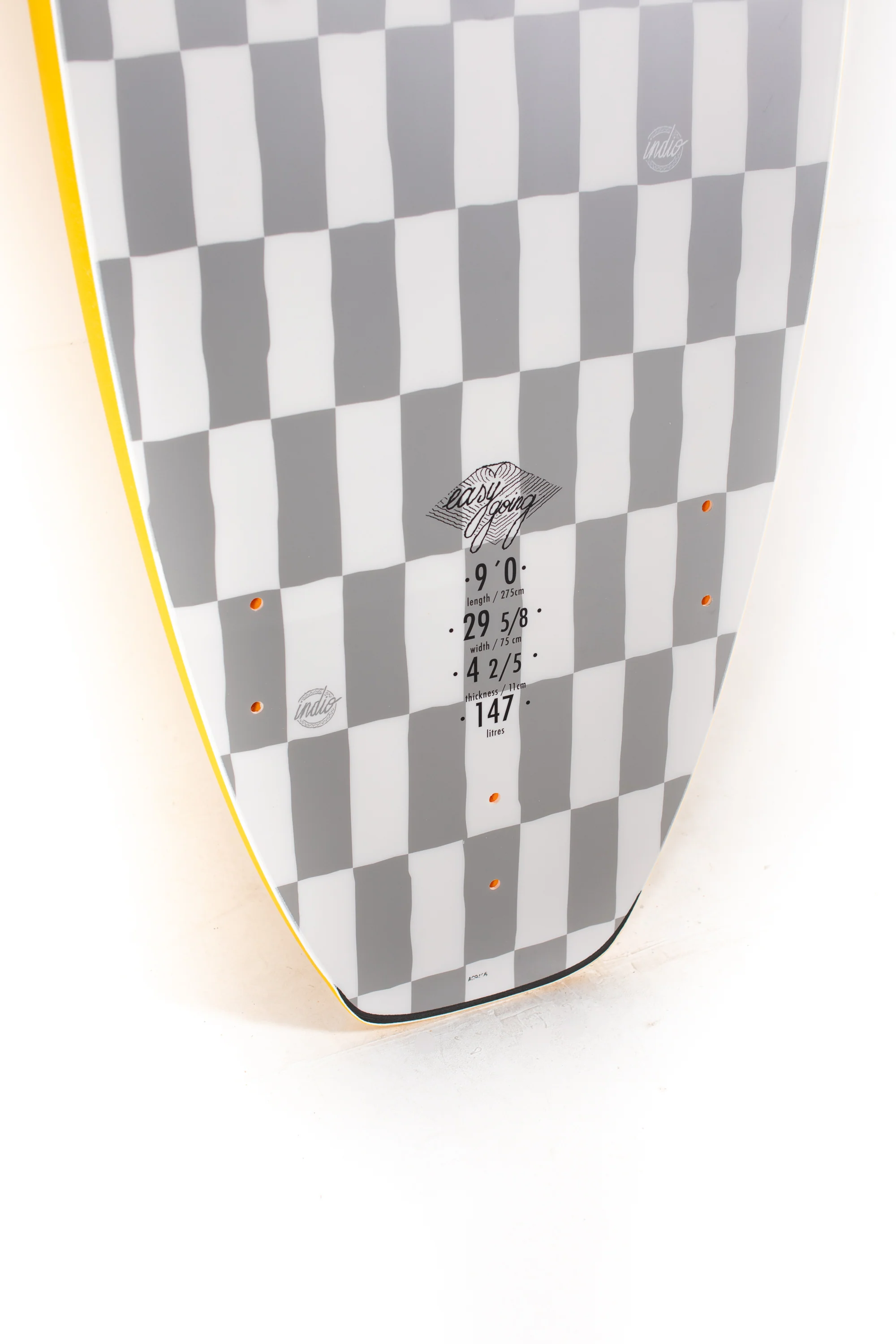 Indio Softboards - Easy Going -  9'0" x 29 5/8  x 4 2/5 - 147L - Image 10