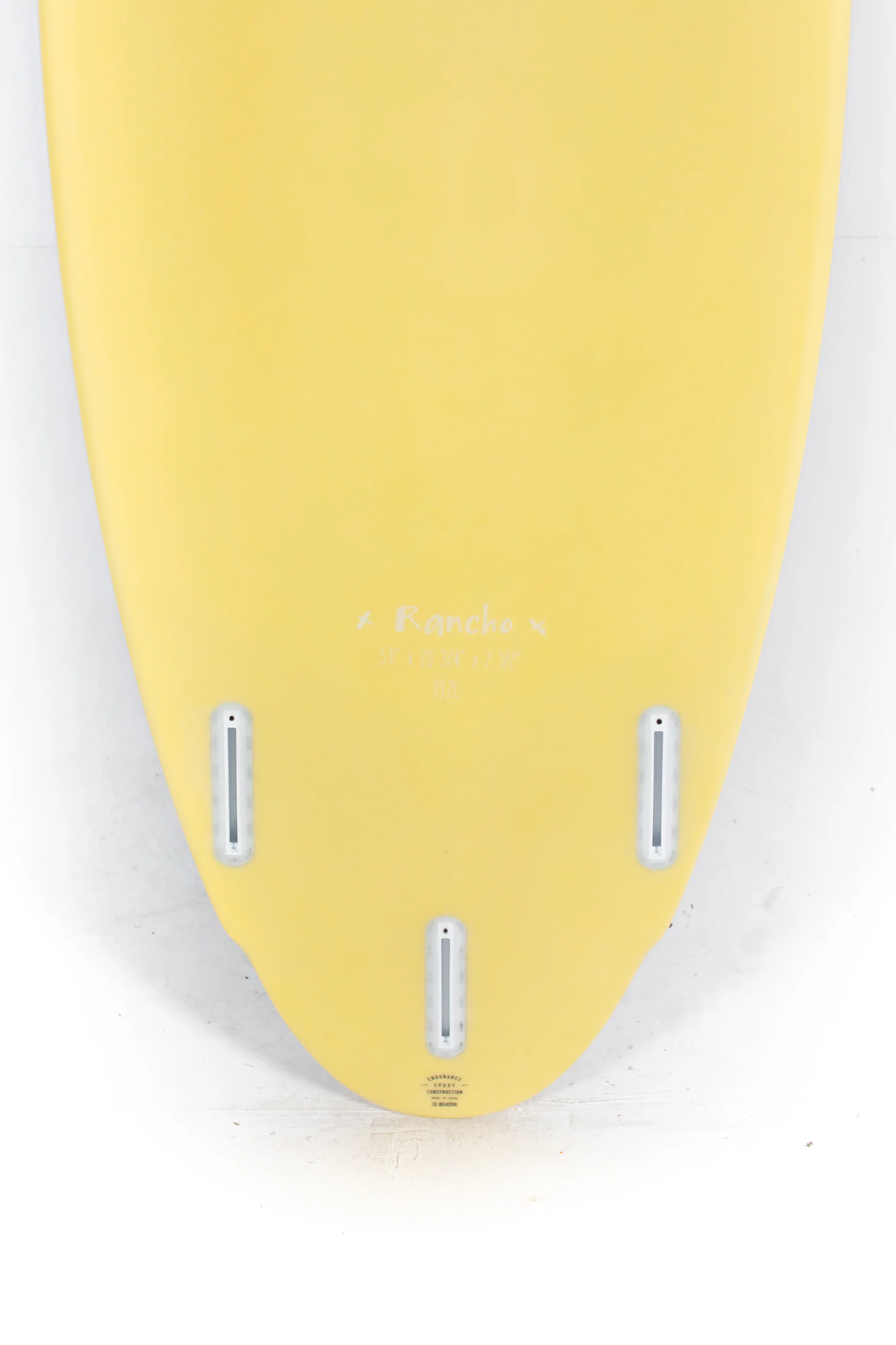 Indio Endurance - RANCHO Cream Royal - 5'8" x 20 3/4 x 2 1/2 - 33.20L - Image 8