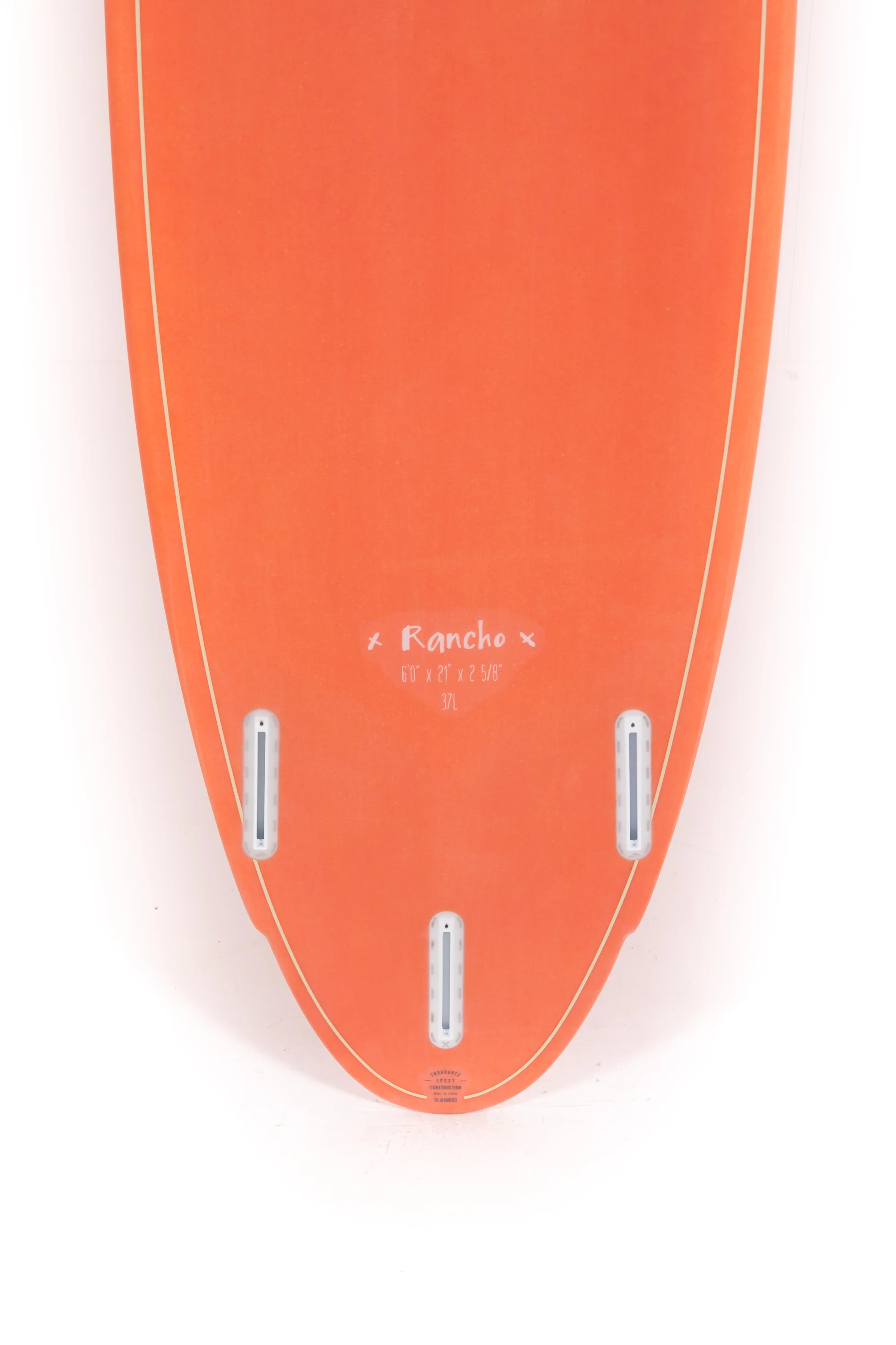 Indio Endurance - RANCHO Red Fall - 6'0" x 21 x 2 5/8 x 37L - Image 8