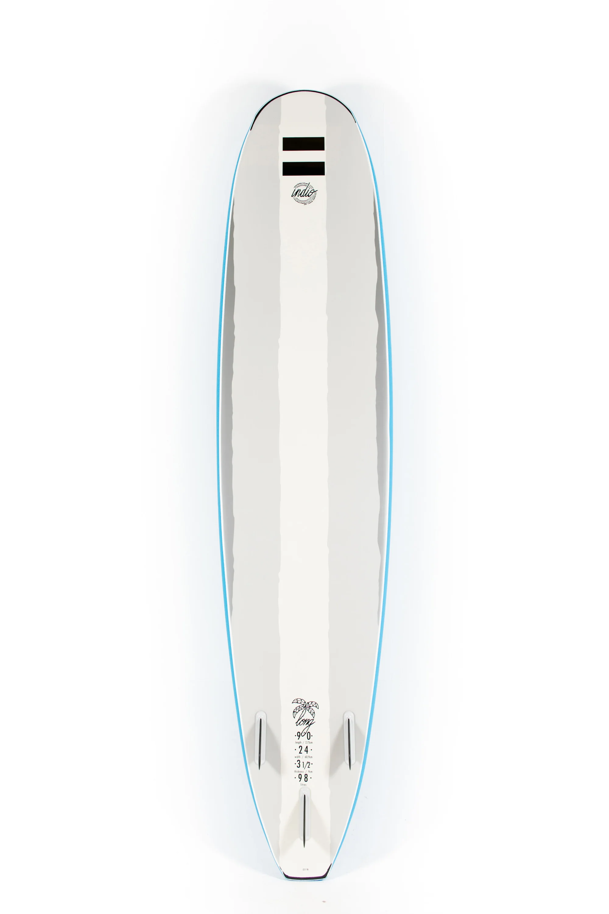 Indio Softboard - LONG - 9'0" x 24 x 3 1/2 x 96L - Image 2
