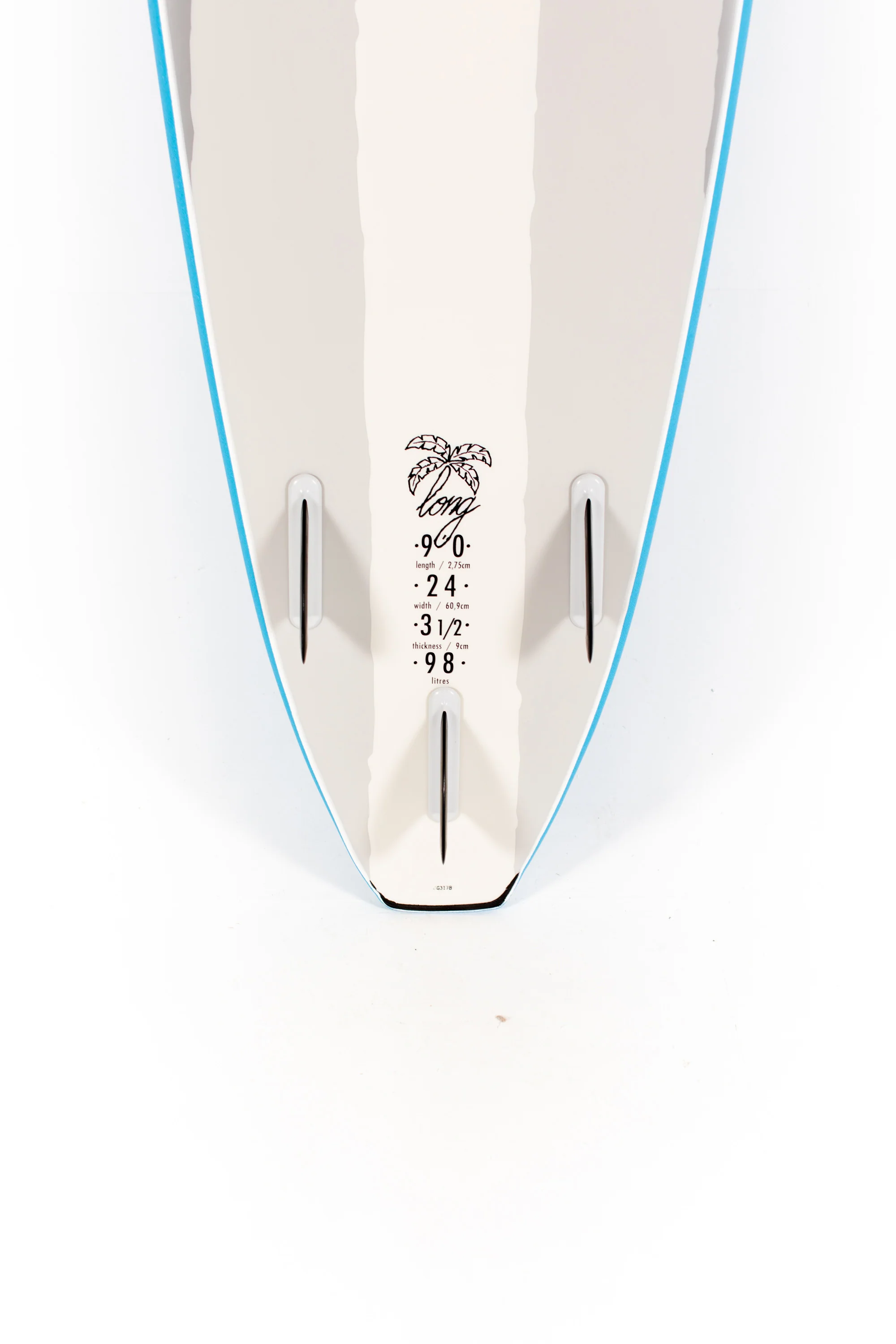 Indio Softboard - LONG - 9'0" x 24 x 3 1/2 x 96L - Image 9