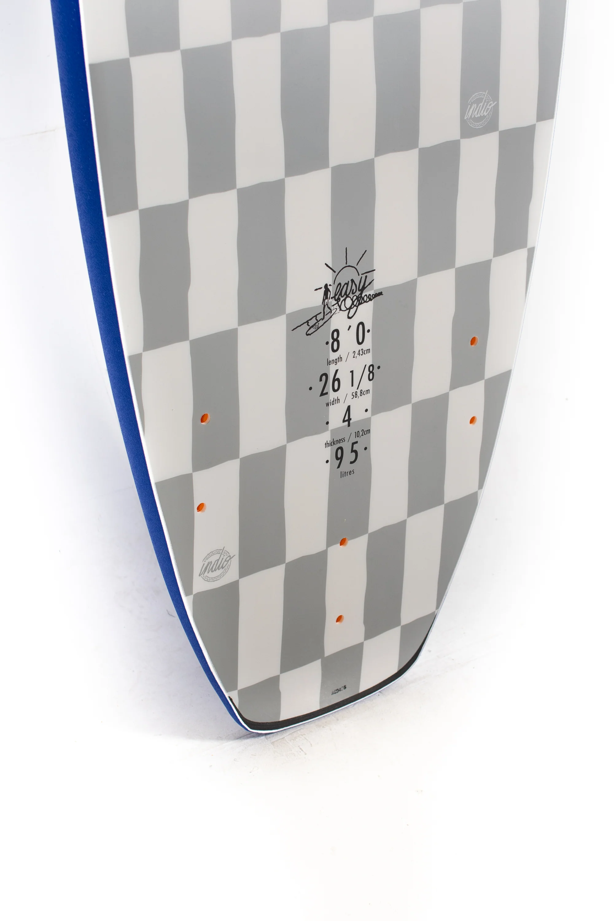 Indio Softboards - Easy - 8'0" x 26 1/8 x 4 - 95L - Image 10