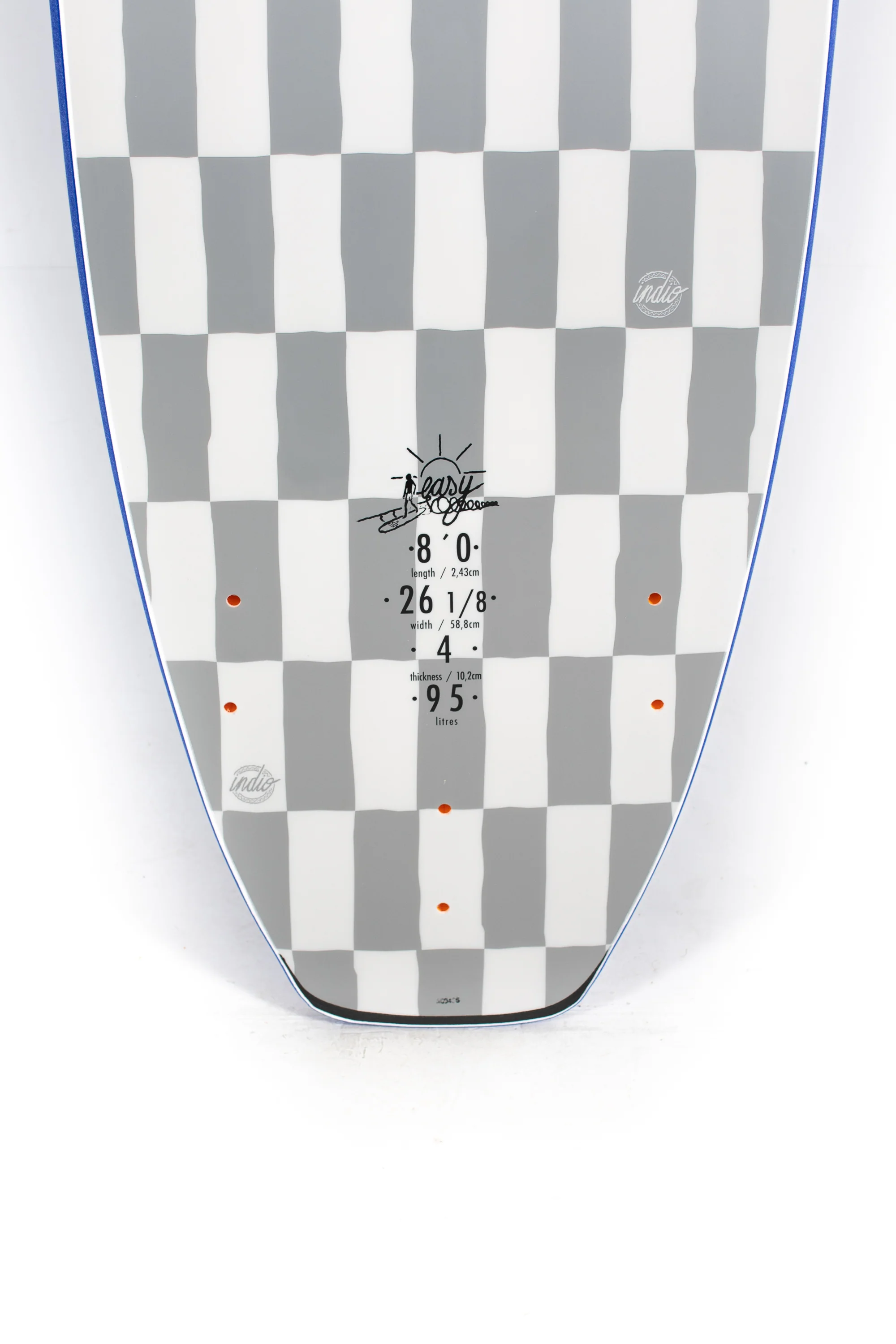 Indio Softboards - Easy - 8'0" x 26 1/8 x 4 - 95L - Image 8