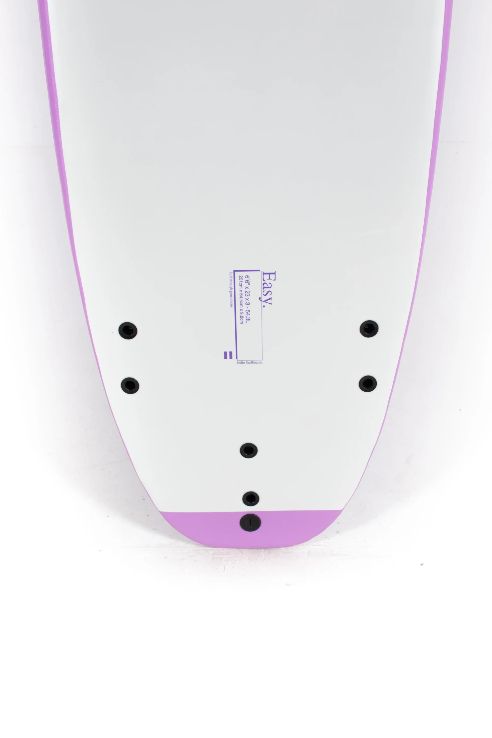 Indio Softboards - Easy Surf SUNTECH  -  6'6" x 23 x 3 - 54.3L - Image 8
