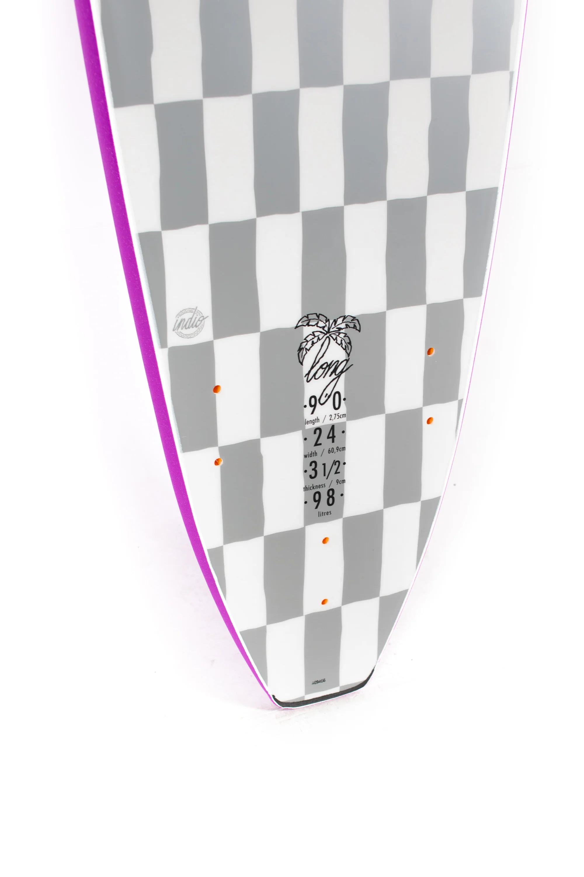 Indio Softboards LONG - 9'0" x 24 x 3 1/2 - 96L - Image 10