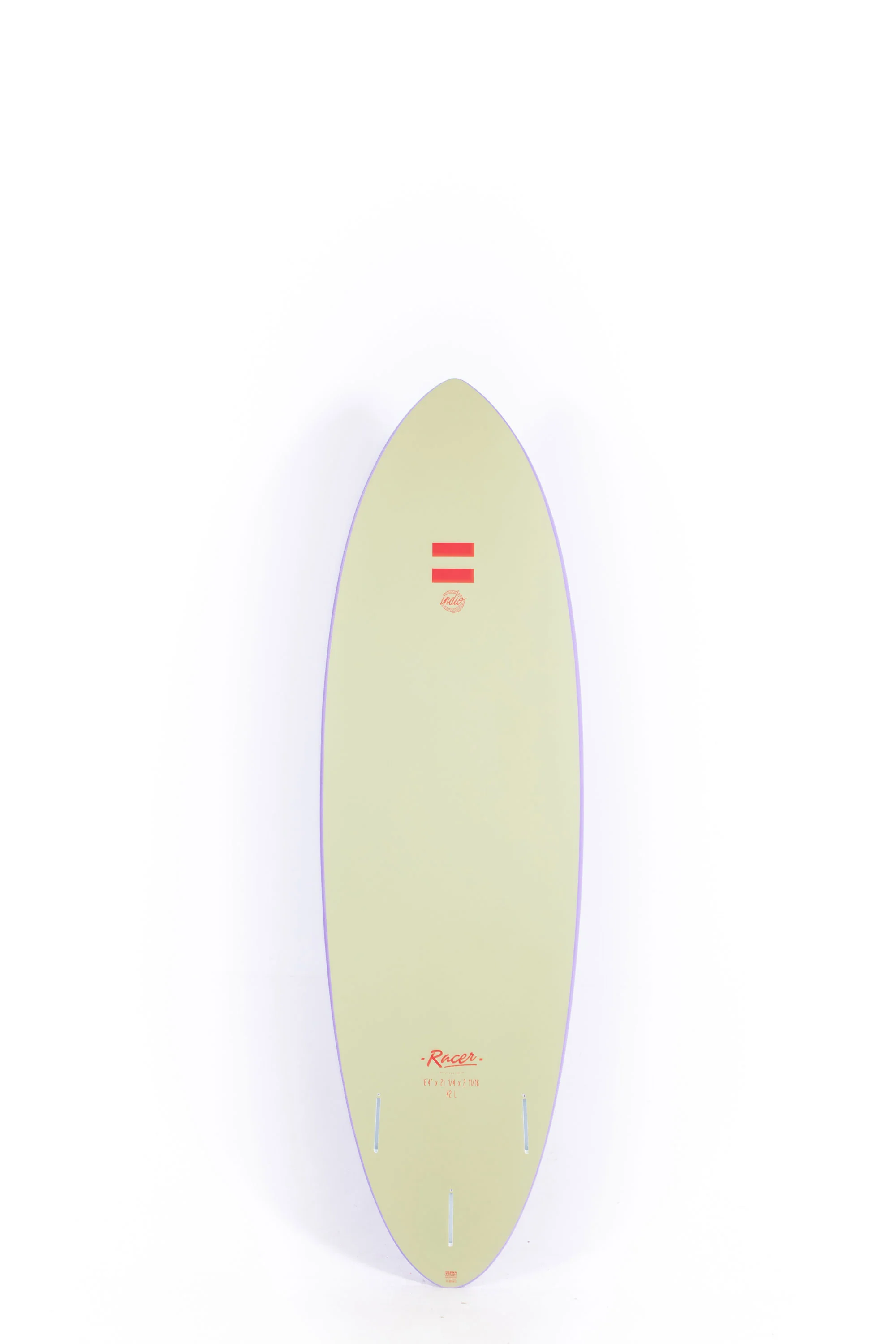 Indio Softboards - RACER ULTRA Purple - 6'4" x 21 1/4" x 2 11/16 - 42L - Image 2