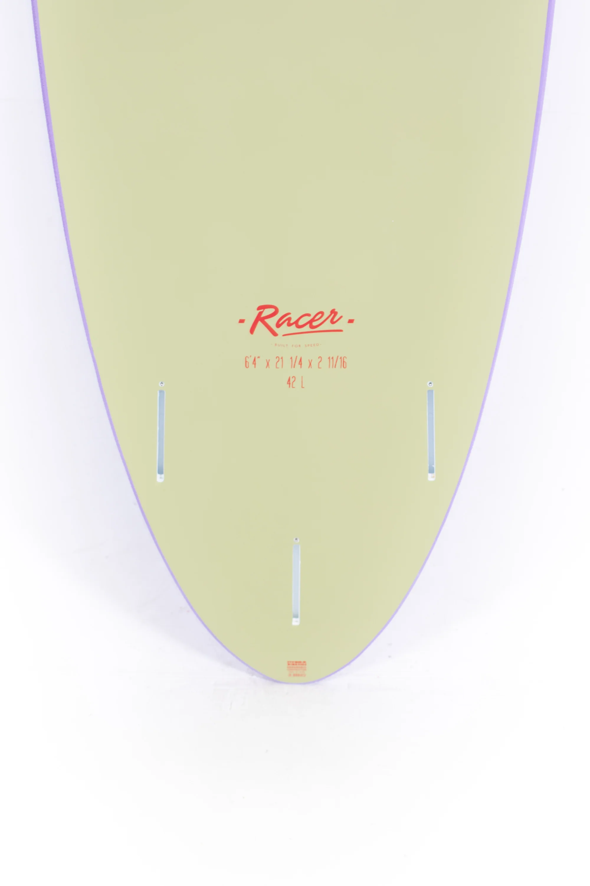 Indio Softboards - RACER ULTRA Purple - 6'4" x 21 1/4" x 2 11/16 - 42L - Image 8