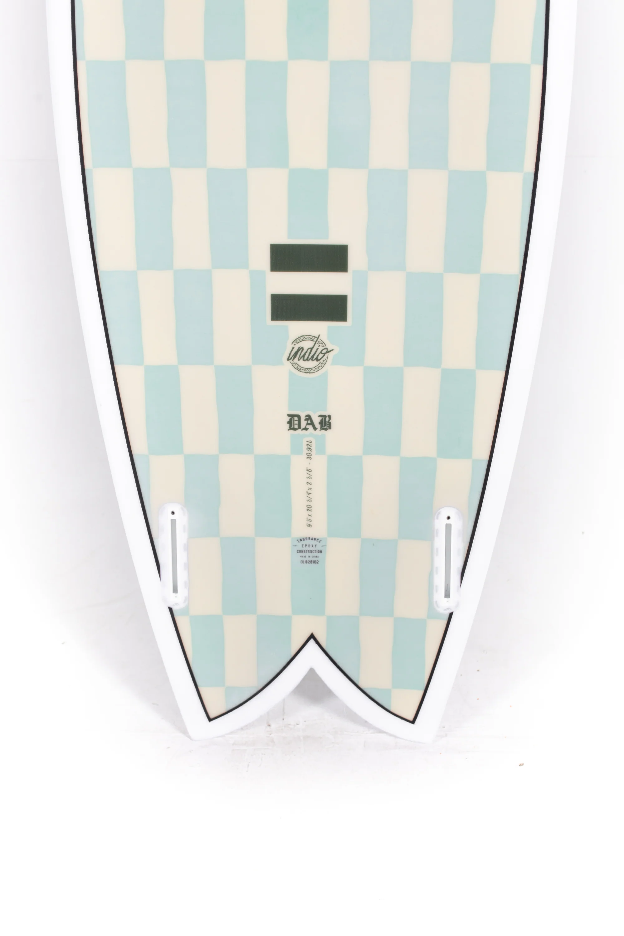 Indio Surfboard - DAB Chess - 5’3" x 20 3/4 x 2 3/8 x 30.92L - Image 8