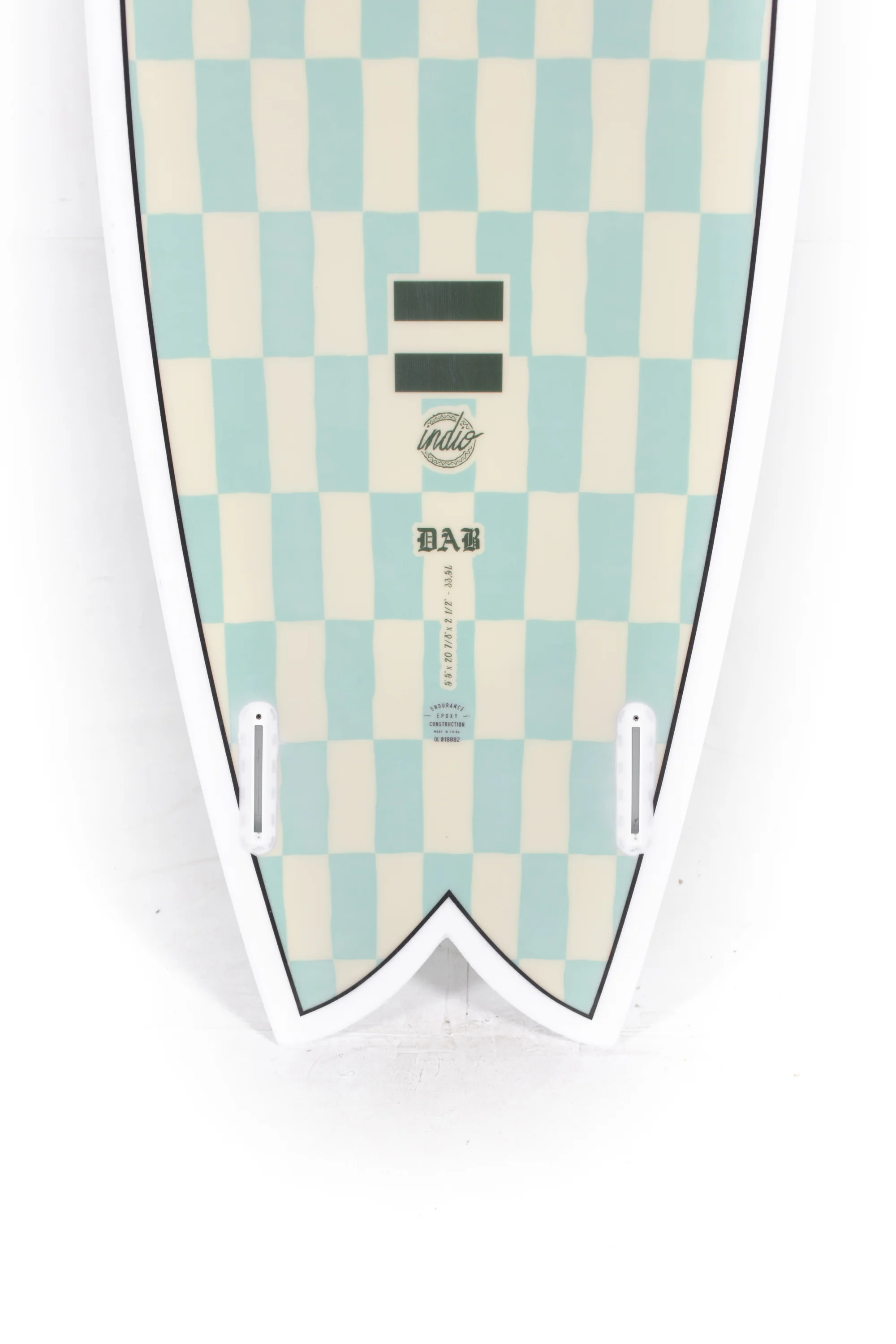 Indio Surfboard - DAB Chess - 5’5" x 20 7/8 x 2 7/16 x 33.50L - Image 8