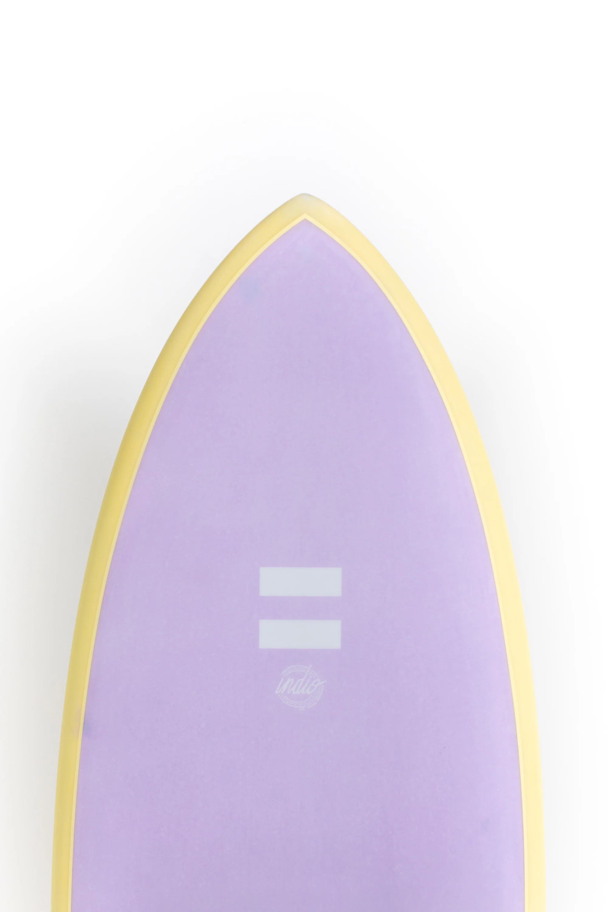 Indio Surfboard - DAB Cream Lilac- 5'11" x 21 1/4 x 2 5/8 - 39.90L - Image 3