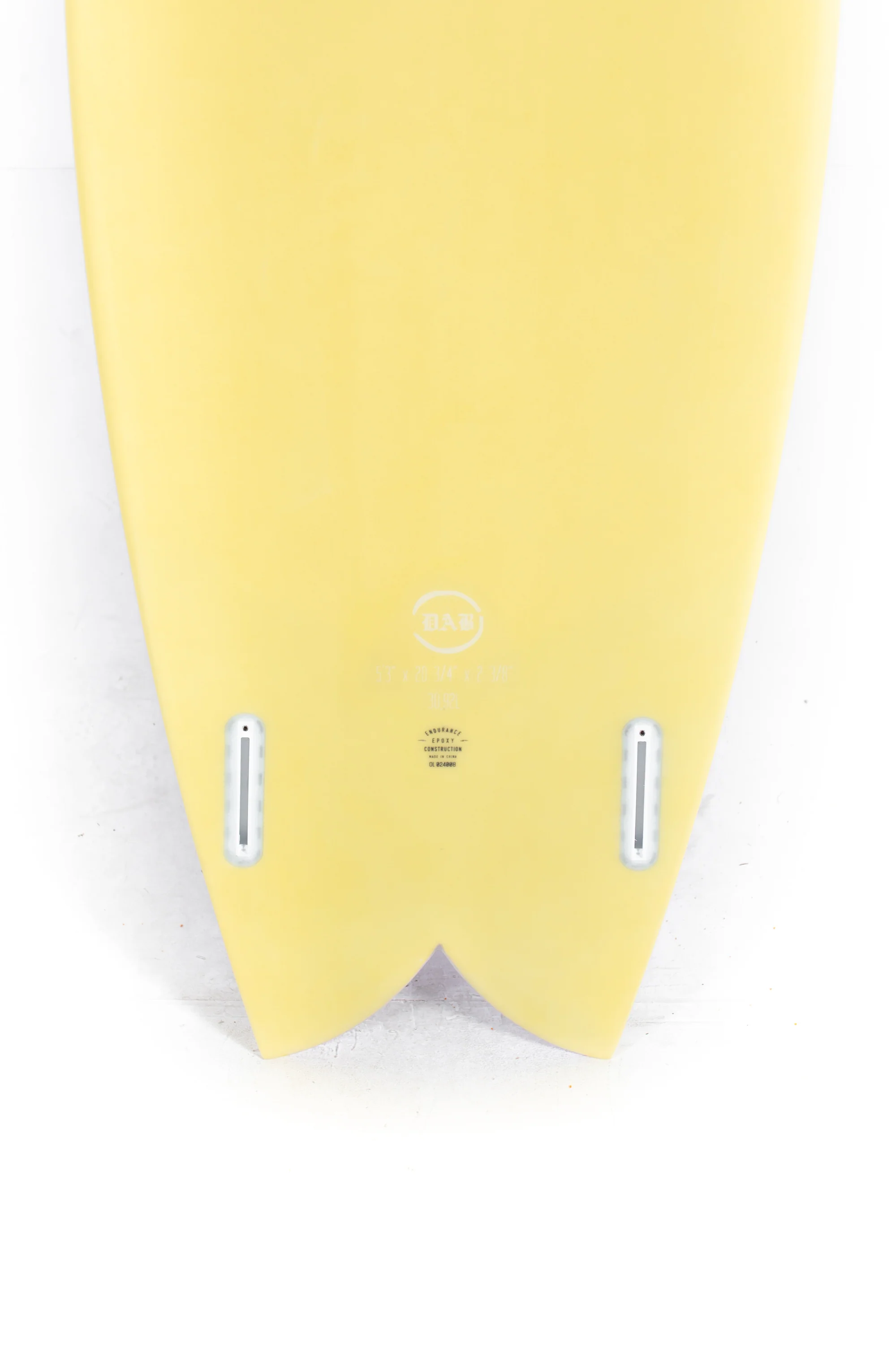 Indio Surfboard - DAB Cream Lilac - 5'3" x 20 3/4 x 2 3/8 - 30.92L - Image 8