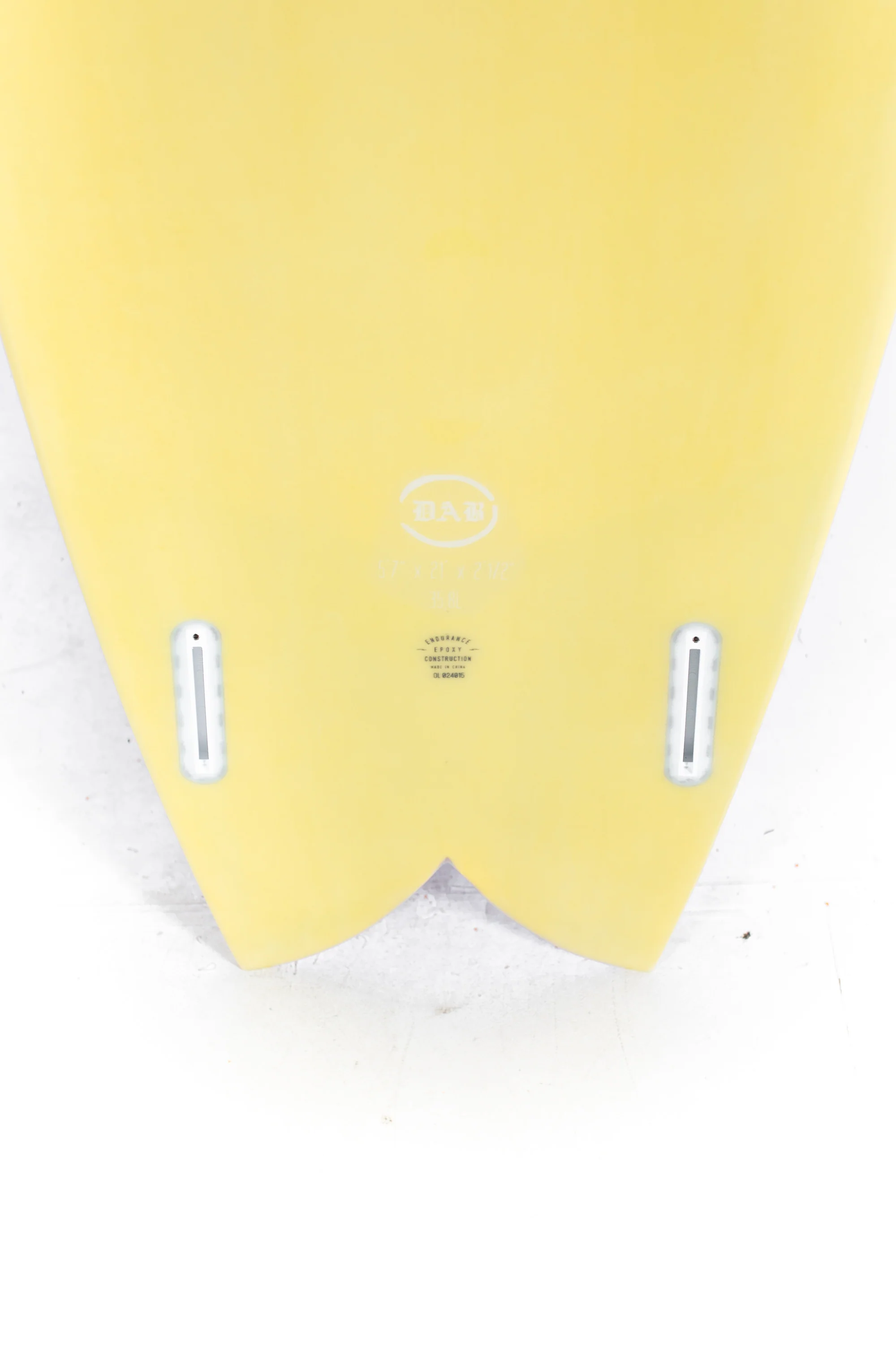 Indio Surfboard - DAB Cream Lilac - 5'7" x 21 x 2 1/2 x 35.80L - Image 8