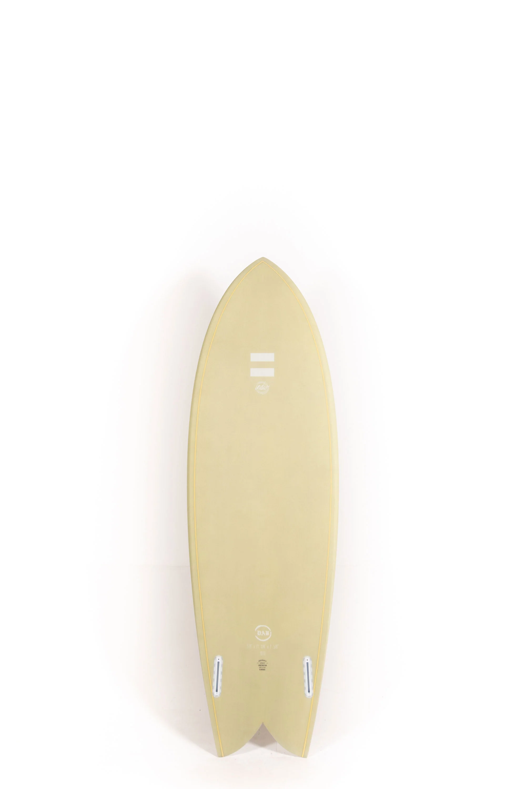 Indio Surfboard - DAB Green Cement- 5’11” x 21 1/4 x 2 5/8 x 39.90L - Image 2