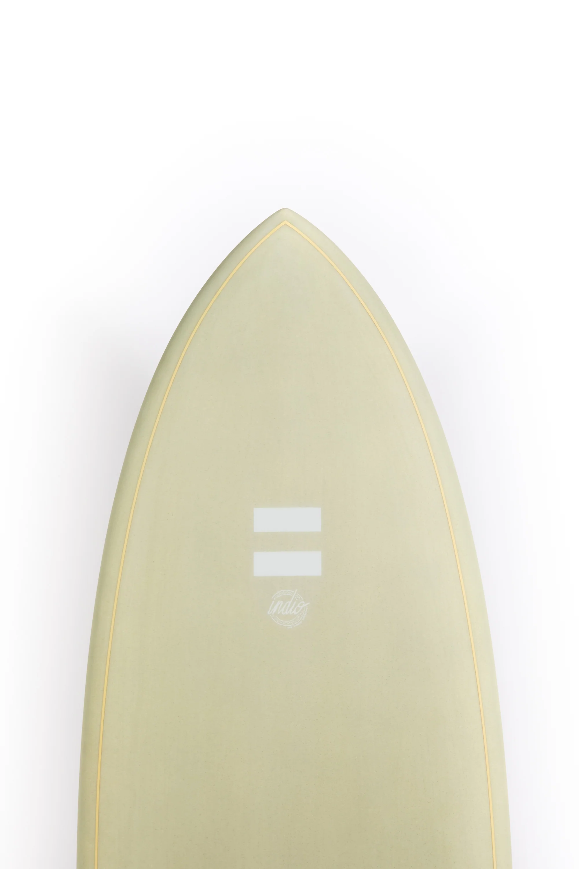 Indio Surfboard - DAB Green Cement- 5’11” x 21 1/4 x 2 5/8 x 39.90L - Image 3