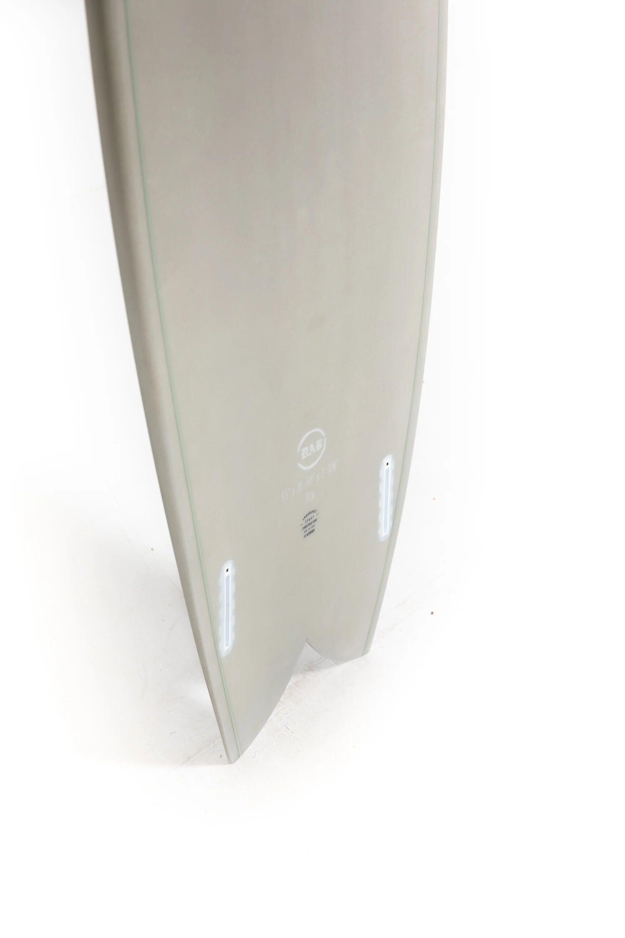Indio Surfboard - DAB Gray - 5’5" x 20 7/8 x 2 7/16 x 33.50L - Image 10
