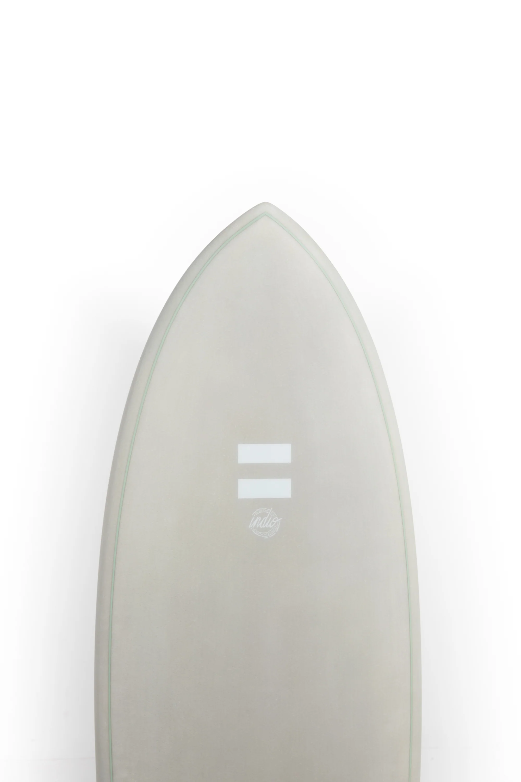 Indio Surfboard - DAB Gray - 5’5" x 20 7/8 x 2 7/16 x 33.50L - Image 3