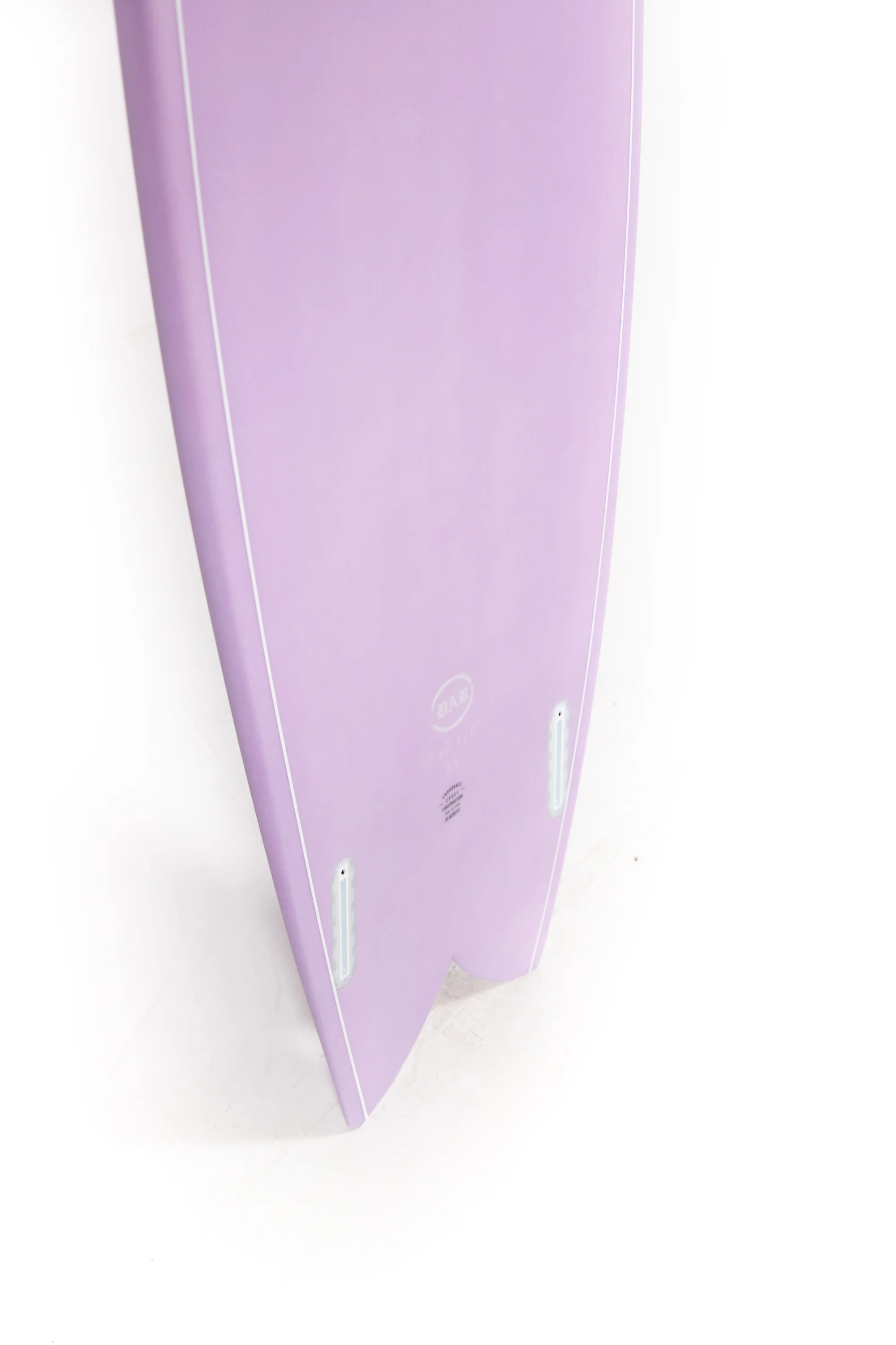 Indio Surfboard - DAB Lilac - 5'7" x 21 x 2 1/2 x 35.80L - Image 10