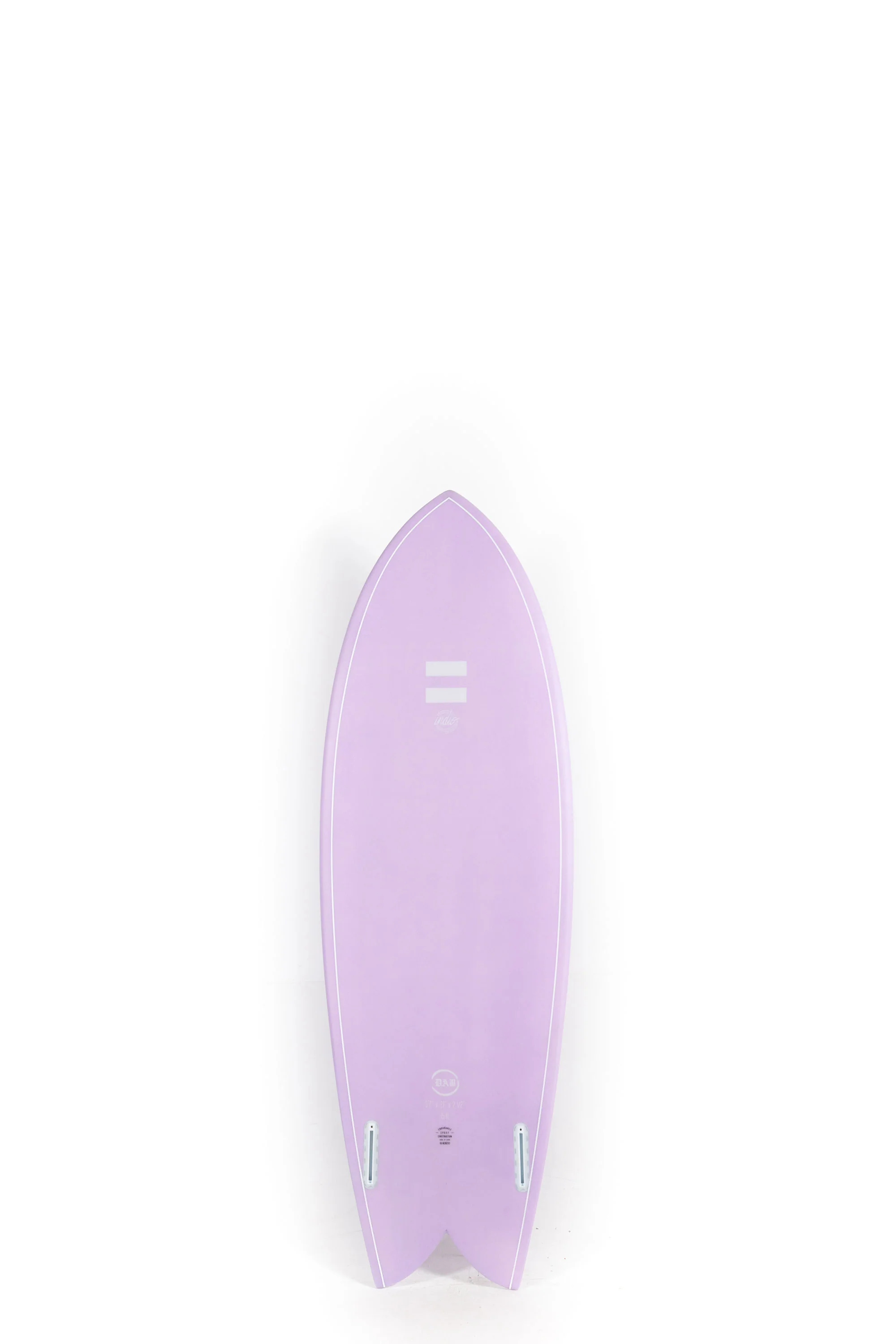 Indio Surfboard - DAB Lilac - 5'7" x 21 x 2 1/2 x 35.80L - Image 2